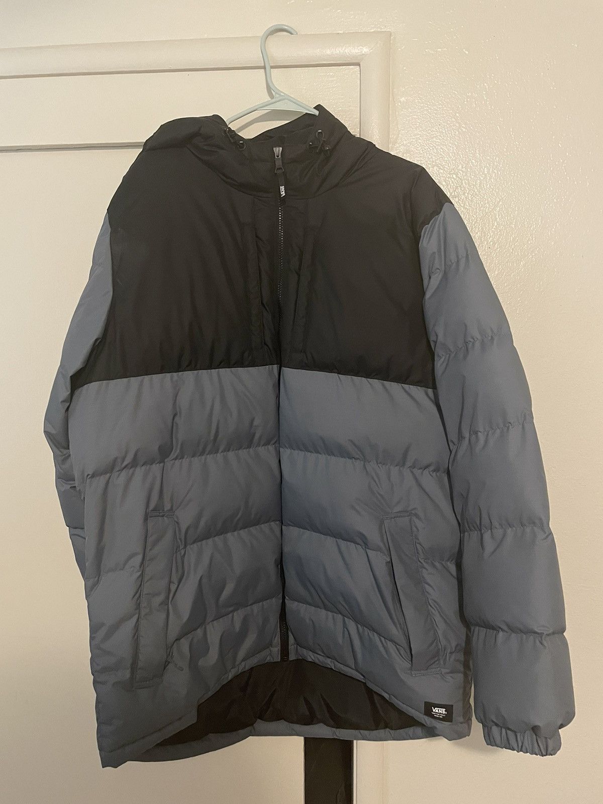 image of Vans Puffer Jacket in Blue, Men's (Size XL)