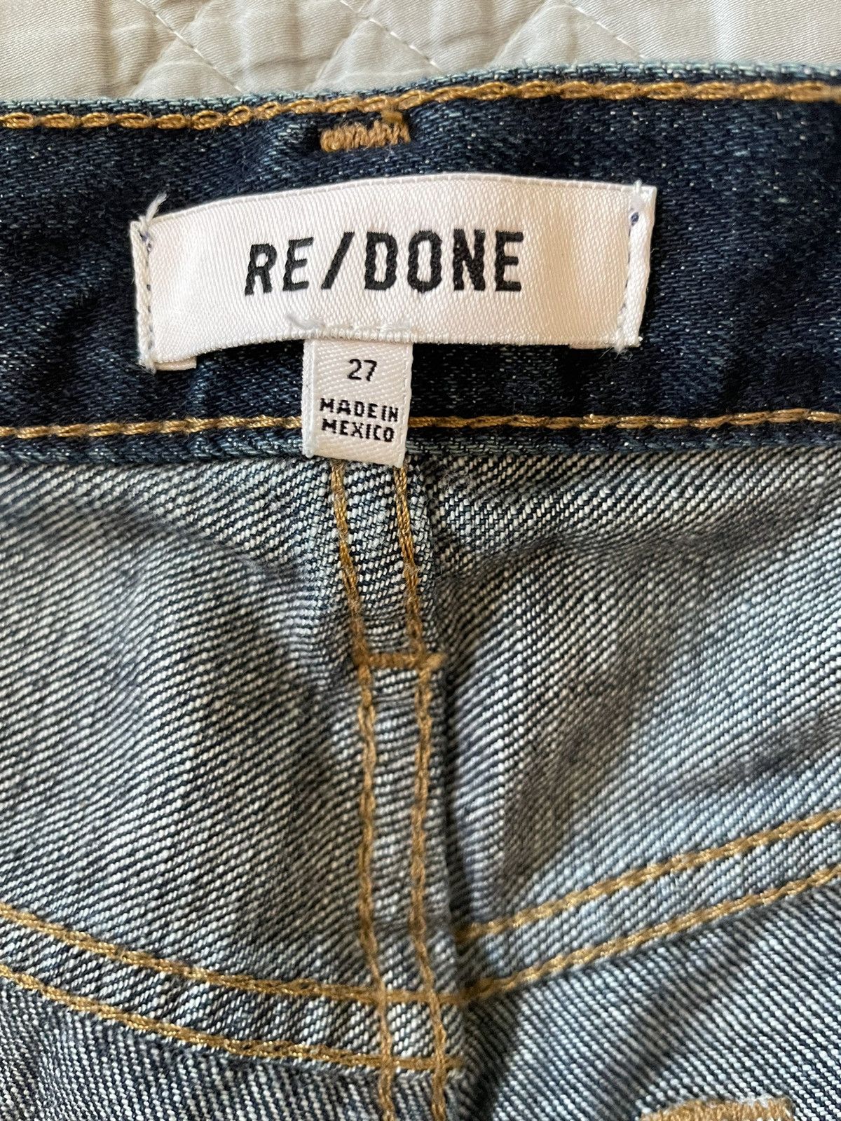 RE/DONE Relaxed Long Jean in Palermo Wash Size 27" / US 4 / IT 40 - 9 Thumbnail