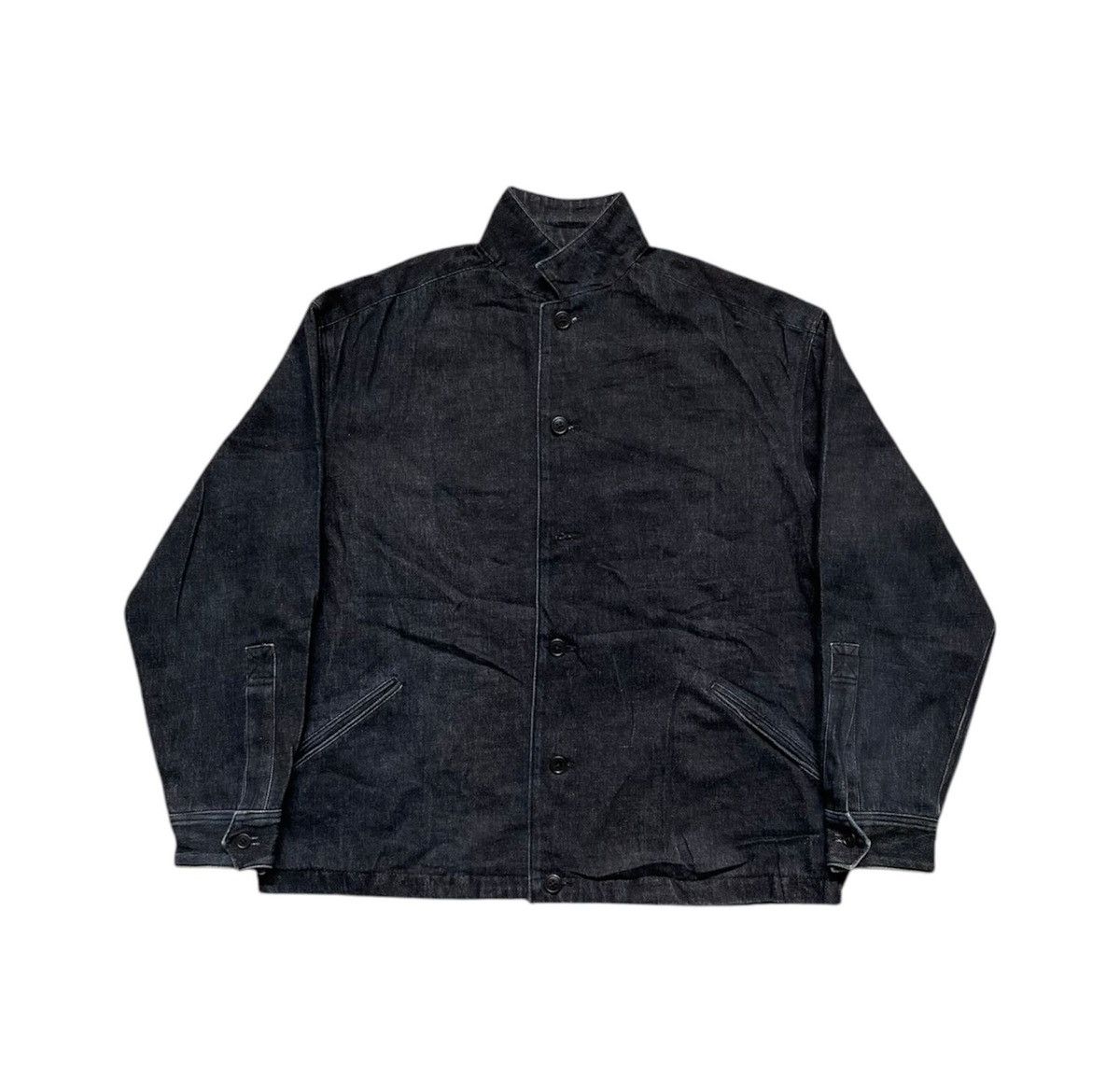 Designer × Vintage × Y's for Men Vintage Y's For Men Yohji Yamamoto Denim Jacket Size US L / EU 52-54 / 3 - 2 Thumbnail