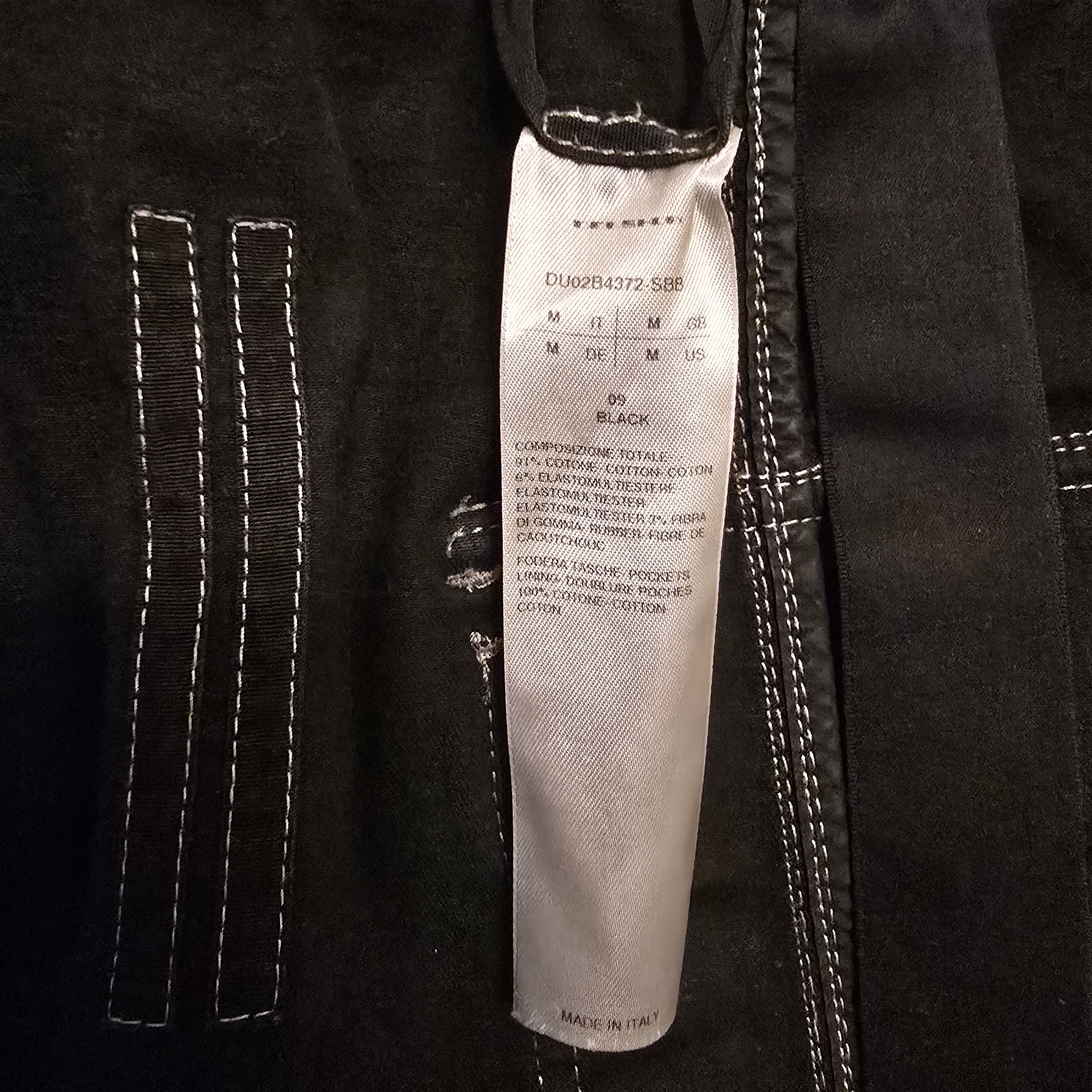Rick Owens Drkshdw Rick Owens Men's Black Trousers Size US 32 / EU 48 - 4 Thumbnail