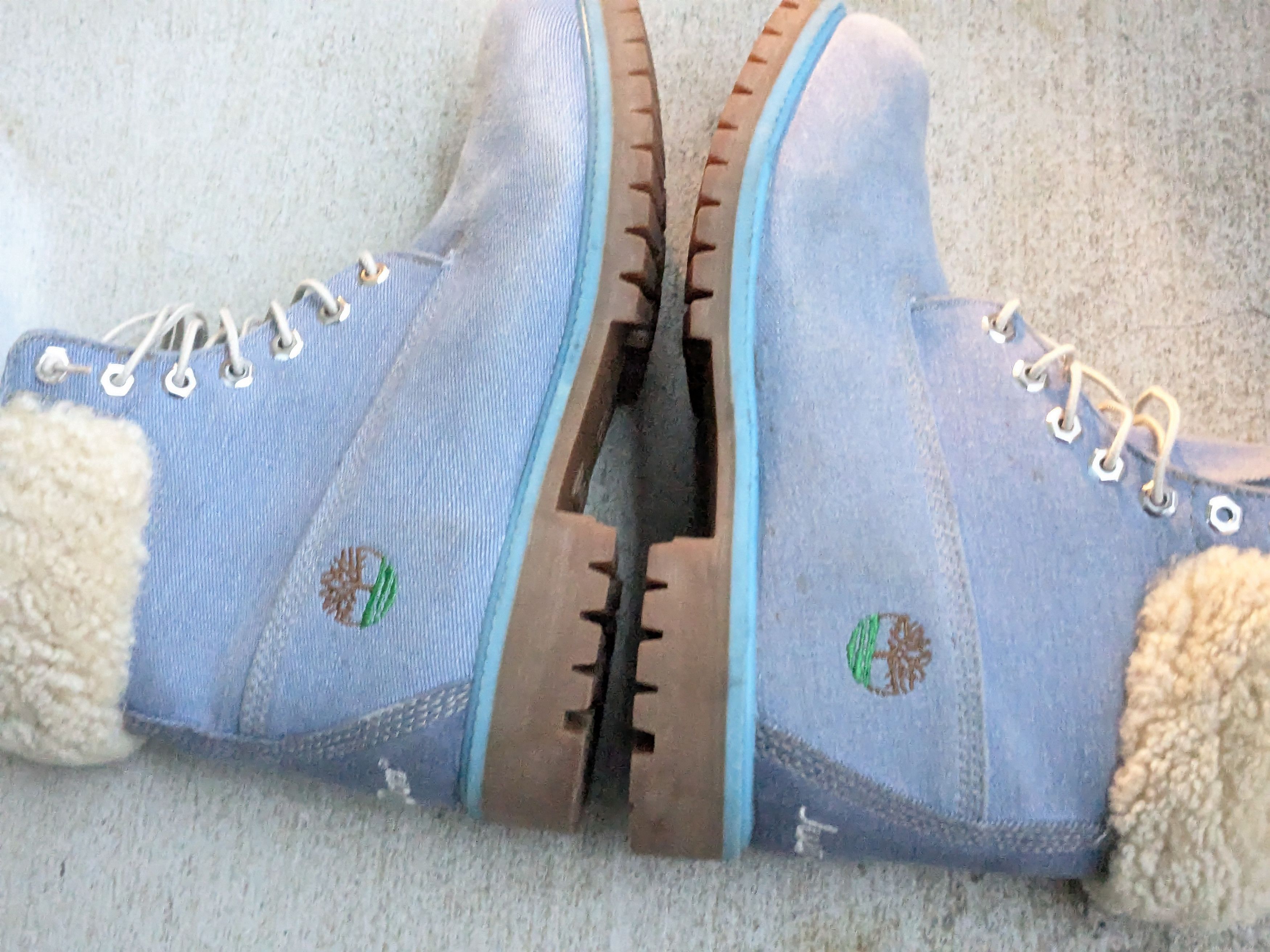 Just Don Timberland Just Don Boots Blue Denim 9.5 Jeans Size US 9.5 / EU 42-43 - 7 Thumbnail