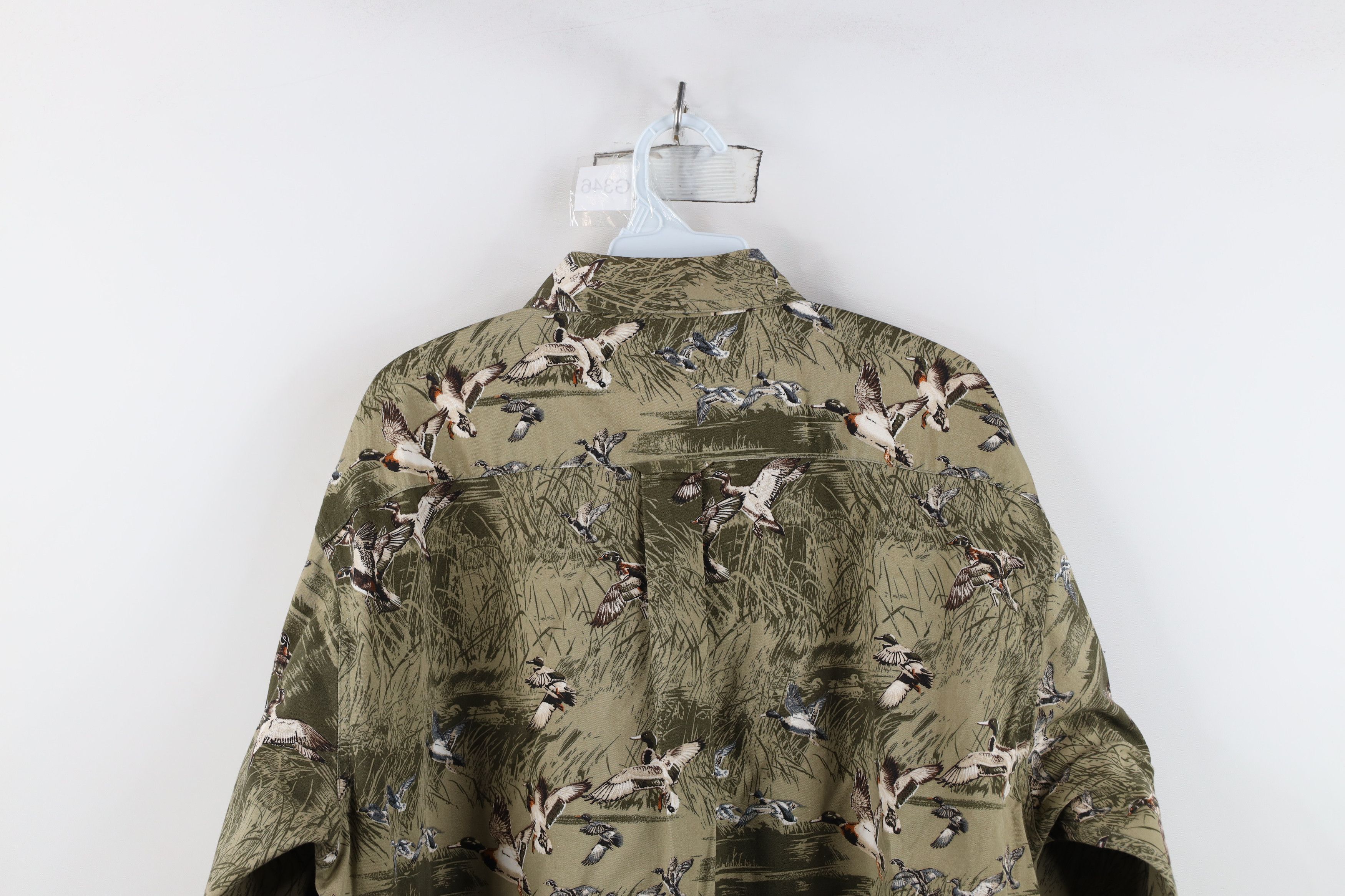Vintage Vintage 90s Streetwear All Over Print Button Down Shirt Size US L / EU 52-54 / 3 - 9 Thumbnail