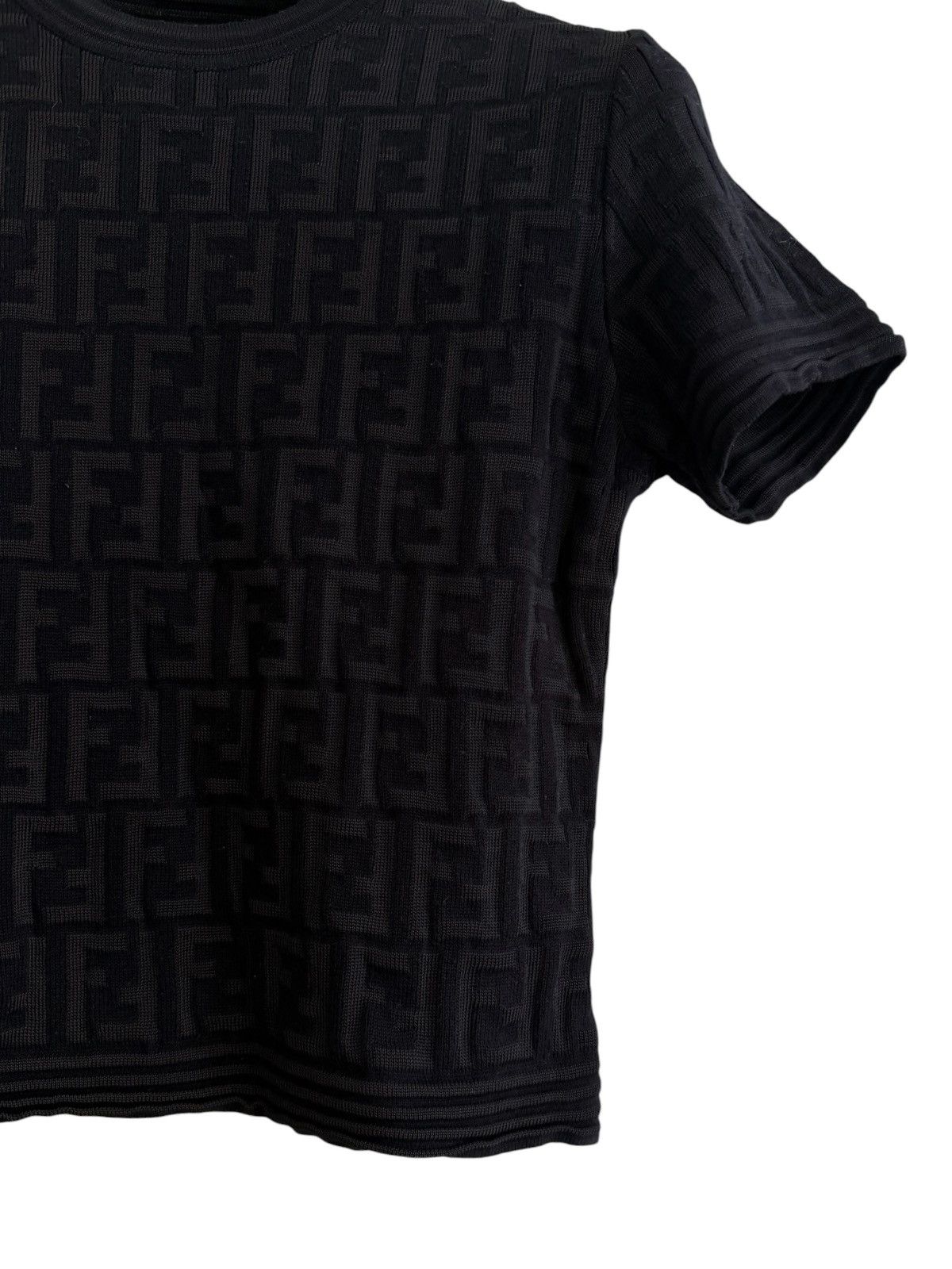 Fendi Fendi Monogram Crop Top Size M / US 6-8 / IT 42-44 - 3 Thumbnail