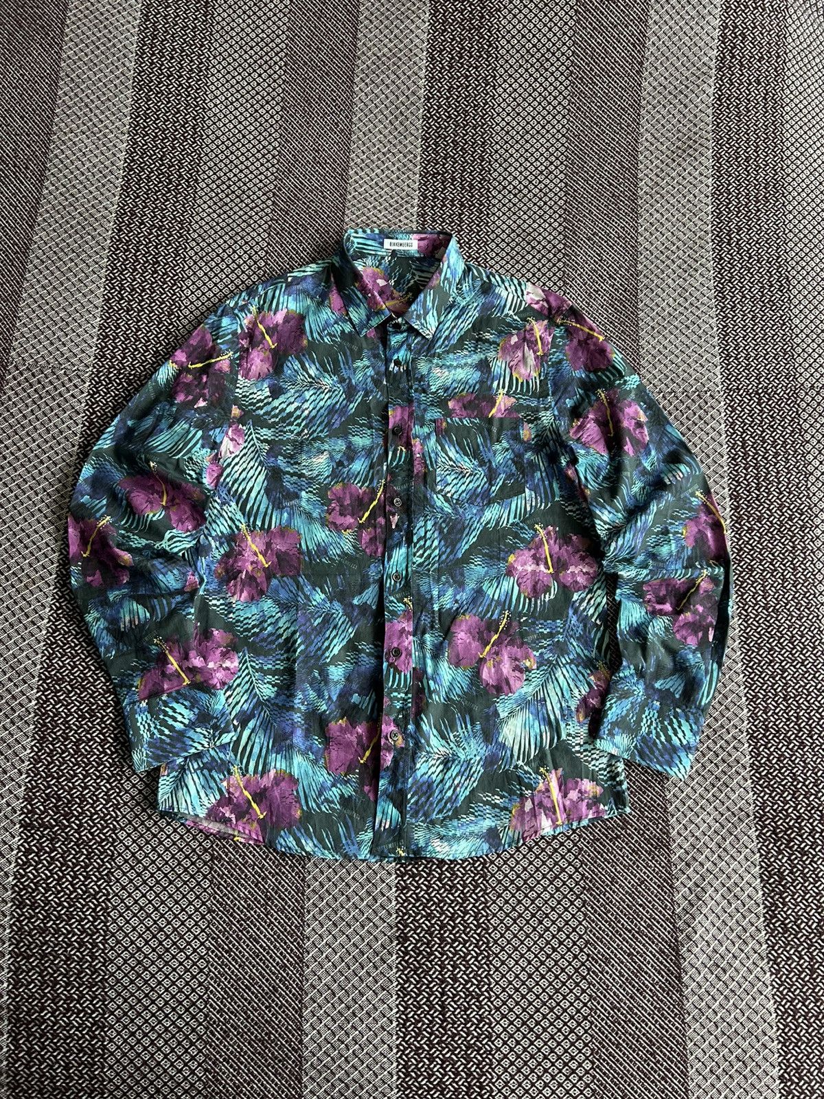 Dirk Bikkembergs Dirk Bikkembergs Floral Pattern Shirt Multicoloured Size L Size US L / EU 52-54 / 3 - 1 Thumbnail