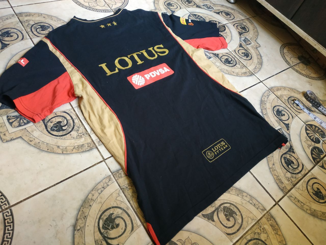 Formula 1 Vintage Lotus F1 Team 2014 Racing T-Shirt Blokecore Tee Size US XL / EU 56 / 4 - 18 Thumbnail