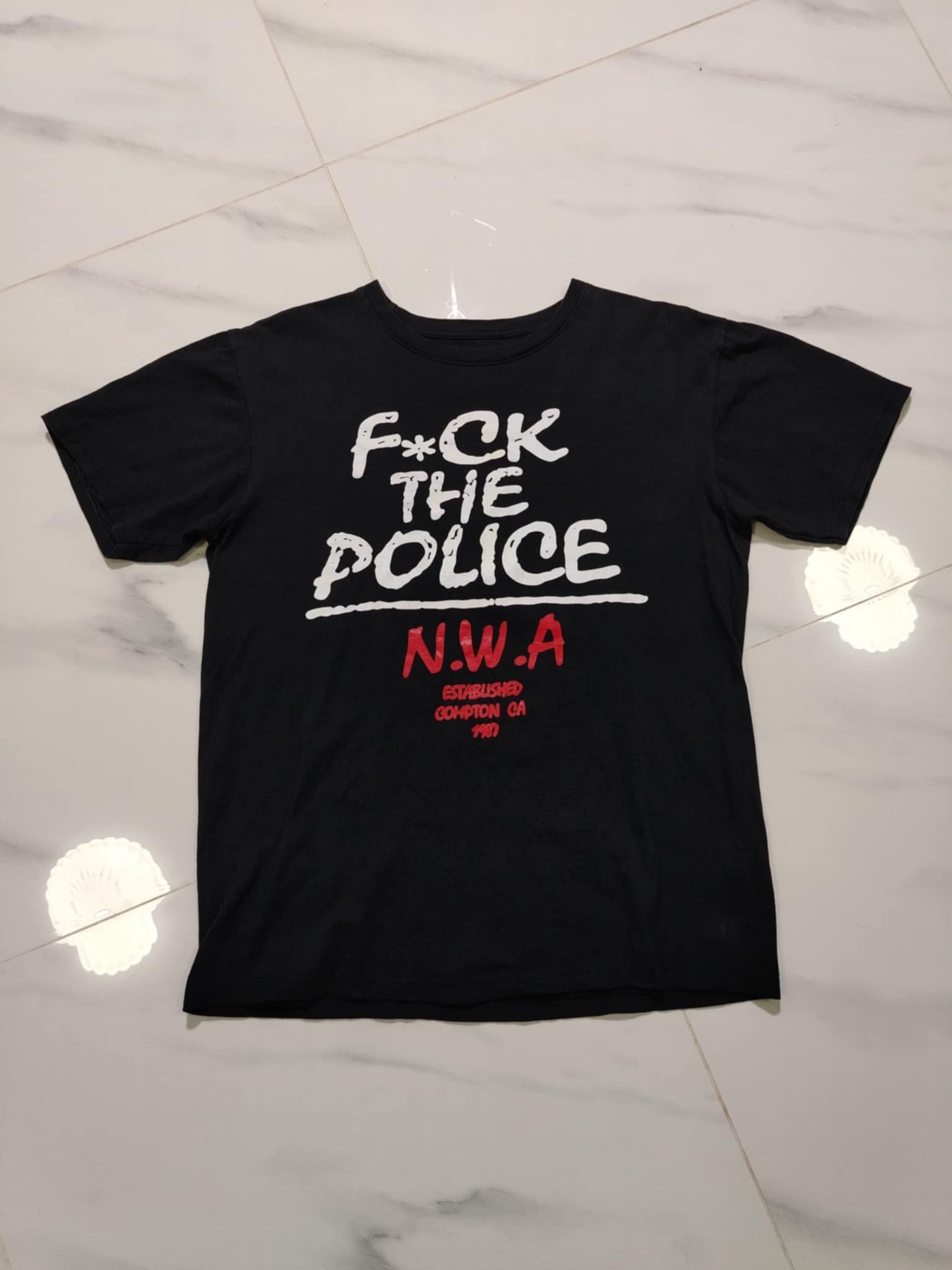 Other N.W.A. Big Logo t shirt Rap Easy E Dre Ice Cube Size US M / EU 48-50 / 2 - 2 Thumbnail