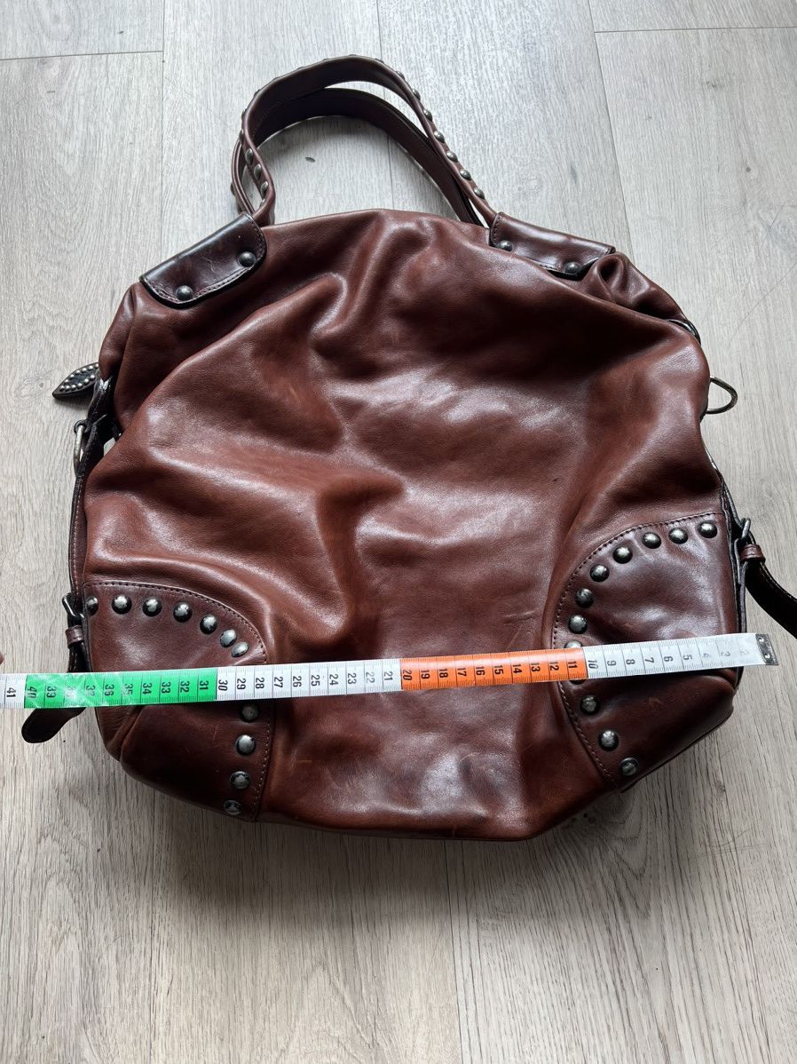 Hollywood trading company leather bag