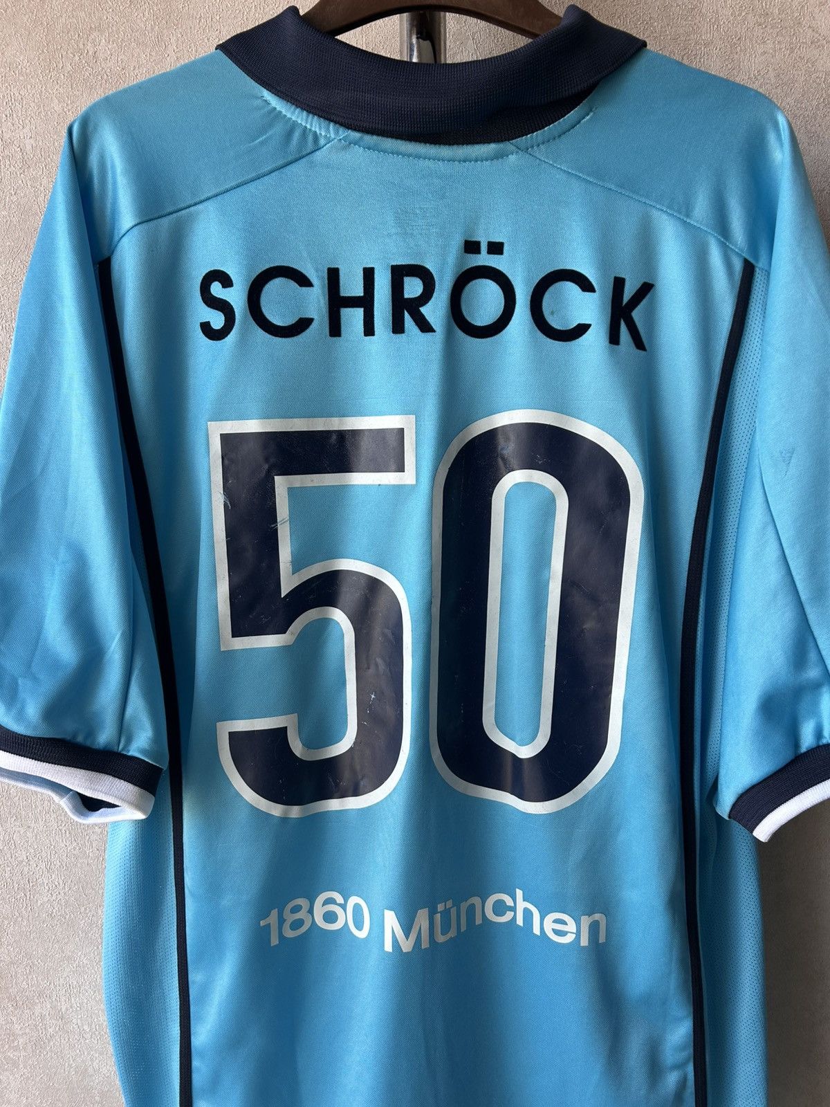 Nike TSV 1860 Munich 1999/2000 UK Y2K Soccer Jersey Size US XL / EU 56 / 4 - 4 Thumbnail