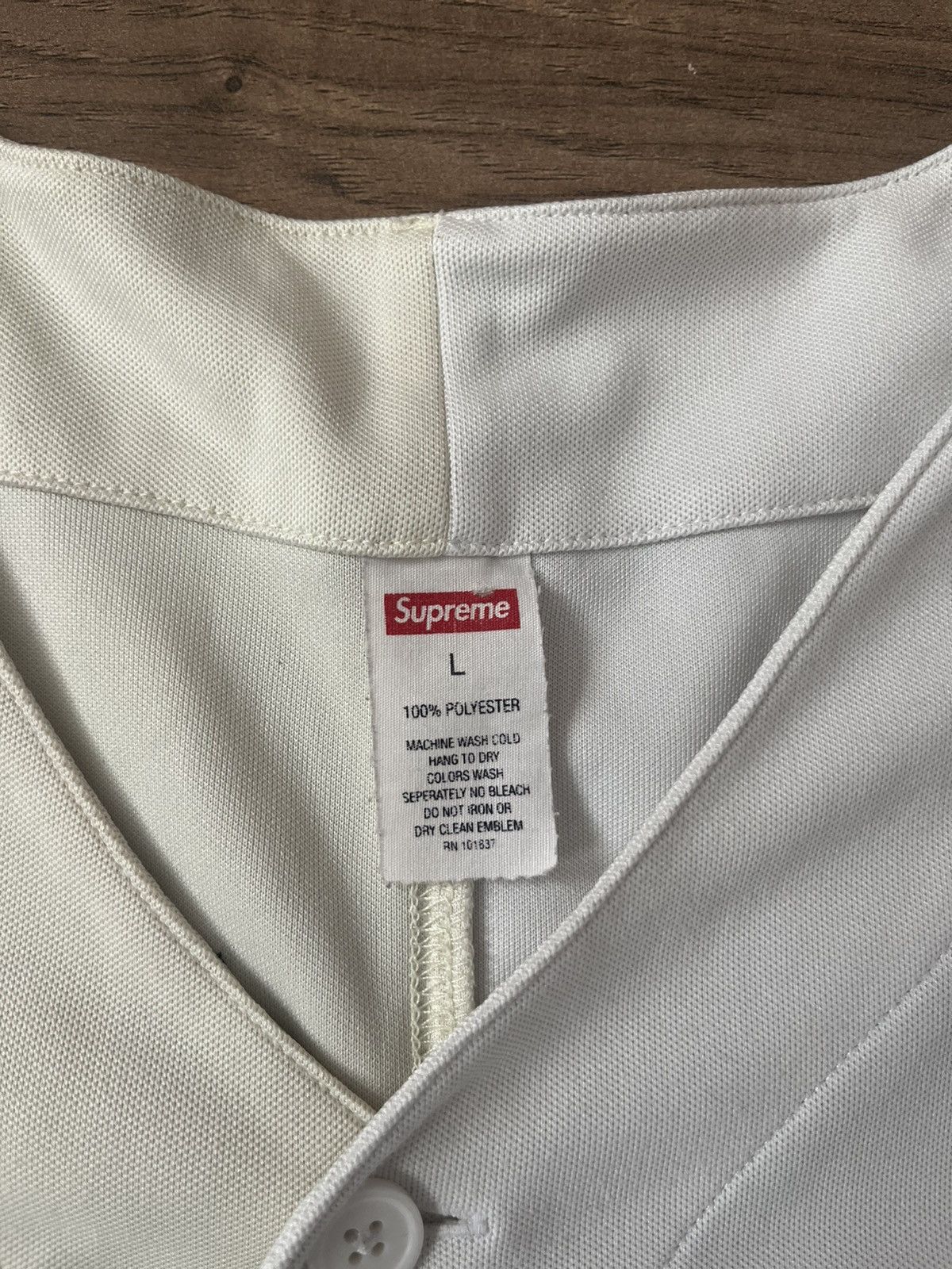 Supreme Supreme Don’t Hate Baseball Jersey Size US L / EU 52-54 / 3 - 7 Thumbnail