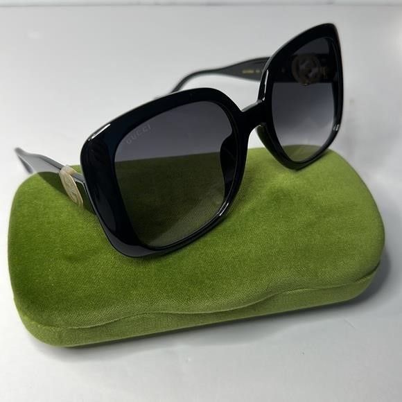 Gucci New Authentic GUCCI Grey Square Ladies Sunglasses GG1029SA 0 Size ONE SIZE - 3 Thumbnail