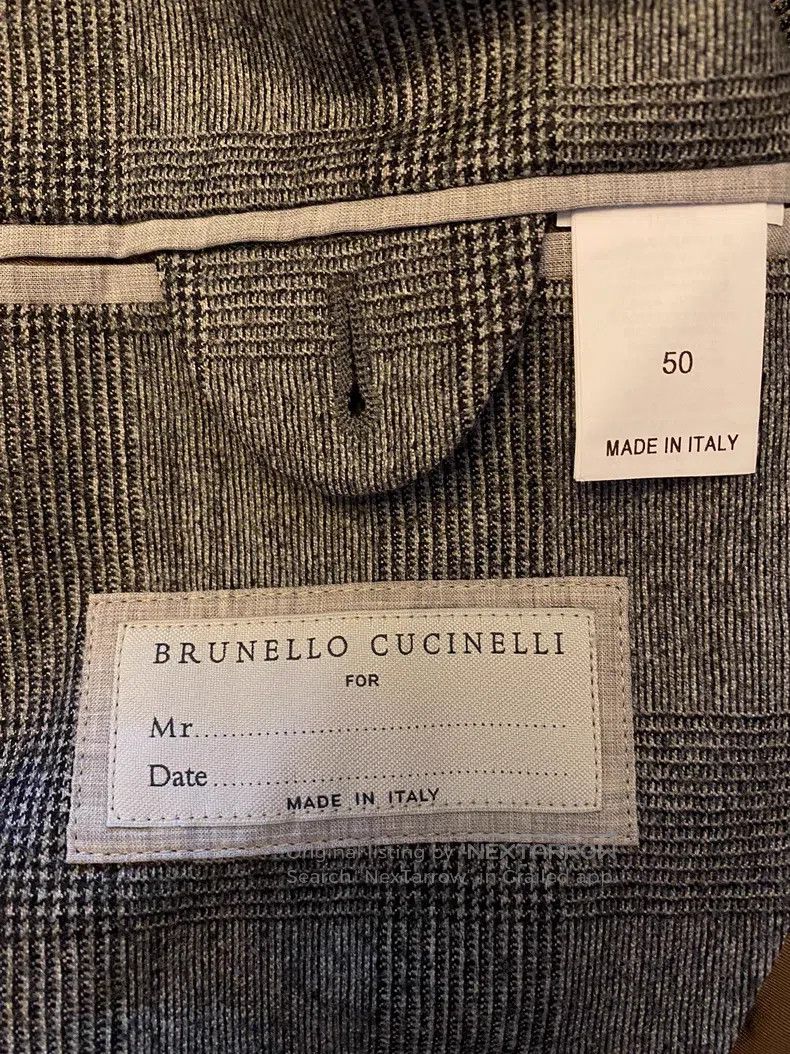 Brunello Cucinelli brunello cucinelli Suit with two lapels Size 50L - 8 Thumbnail