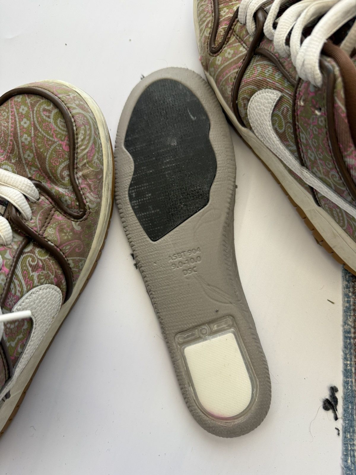 Nike Nike SB Dunk Pro Paisley Brown Low Sneakers Size US 9 / EU 42 - 17 Thumbnail