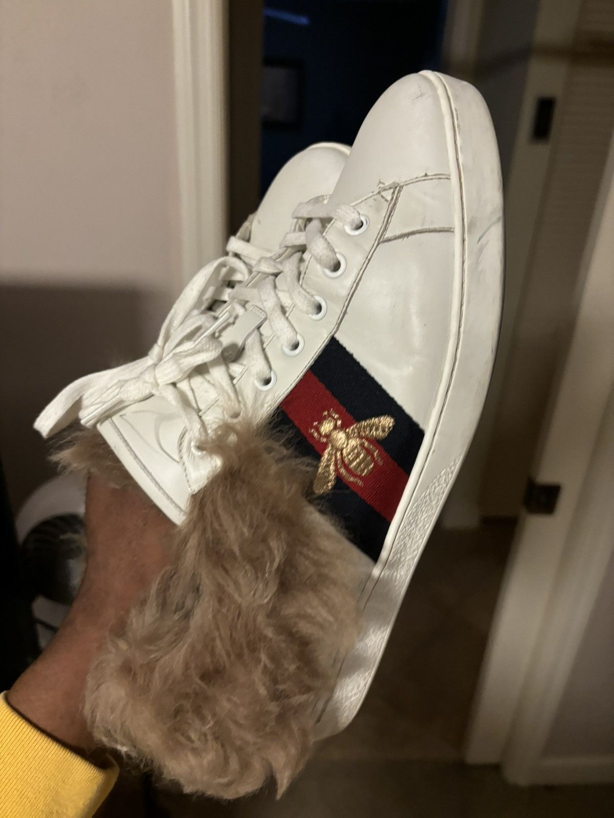 Gucci Fur aces Size US 11 / EU 44 - 17 Thumbnail