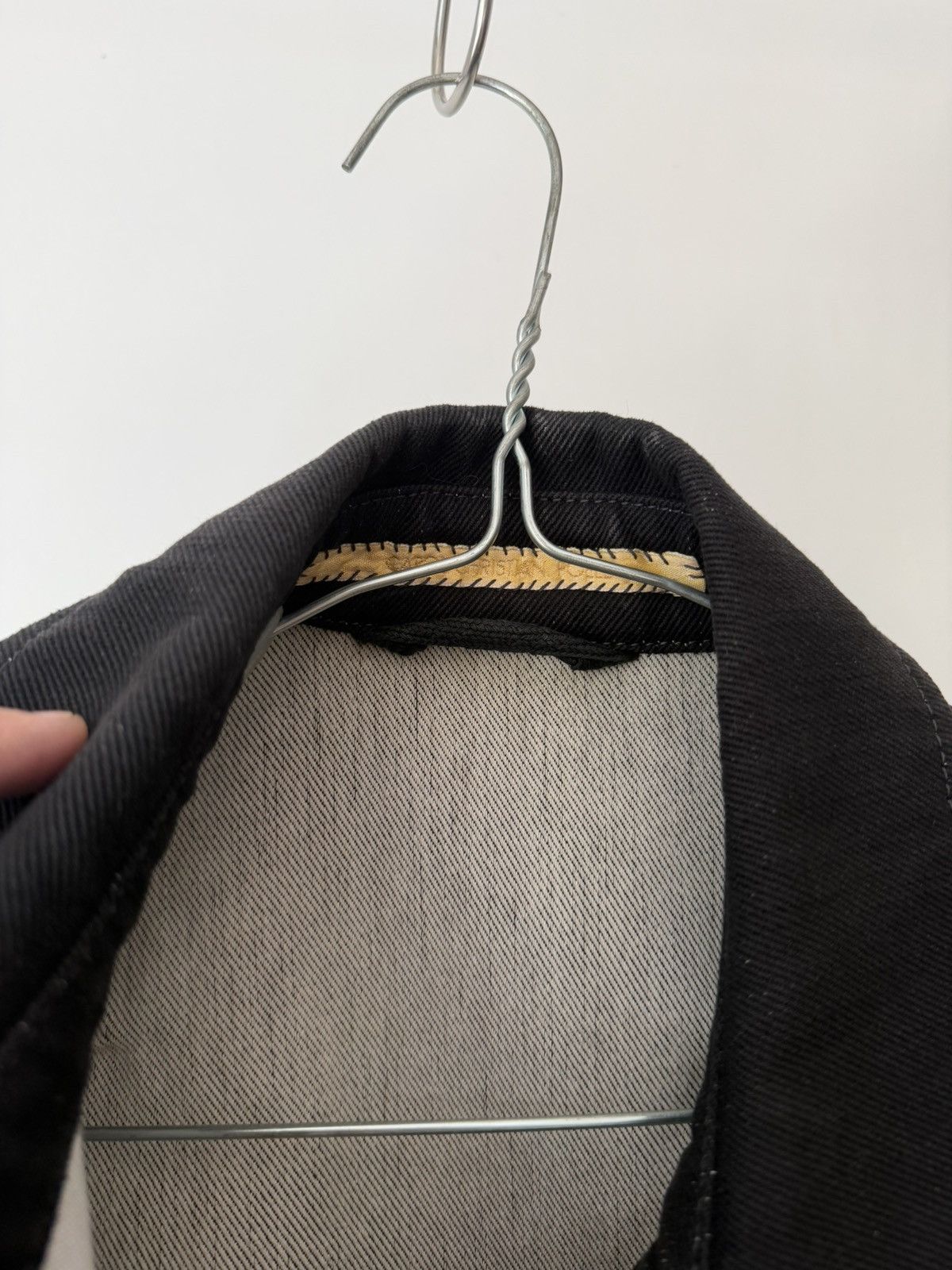 Carol Christian Poell Carol Christian Poell Overlock Dead End Denim Jacket Size US M / EU 48-50 / 2 - 6 Thumbnail