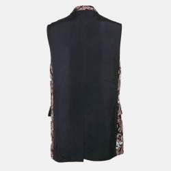 Chloe o1y0825 Sleeveless Blazer in Multicolor Size M / US 6-8 / IT 42-44 - 2 Thumbnail