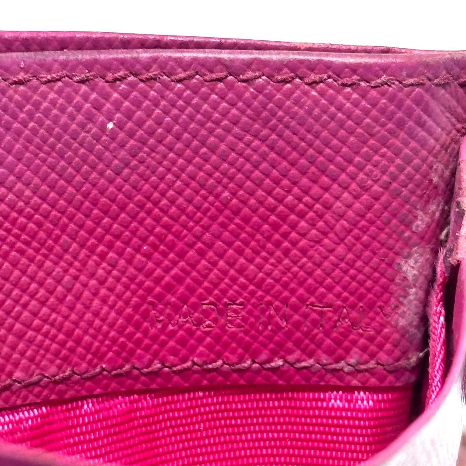 Prada Prada Pink Cardholder Wallet Size ONE SIZE - 8 Thumbnail