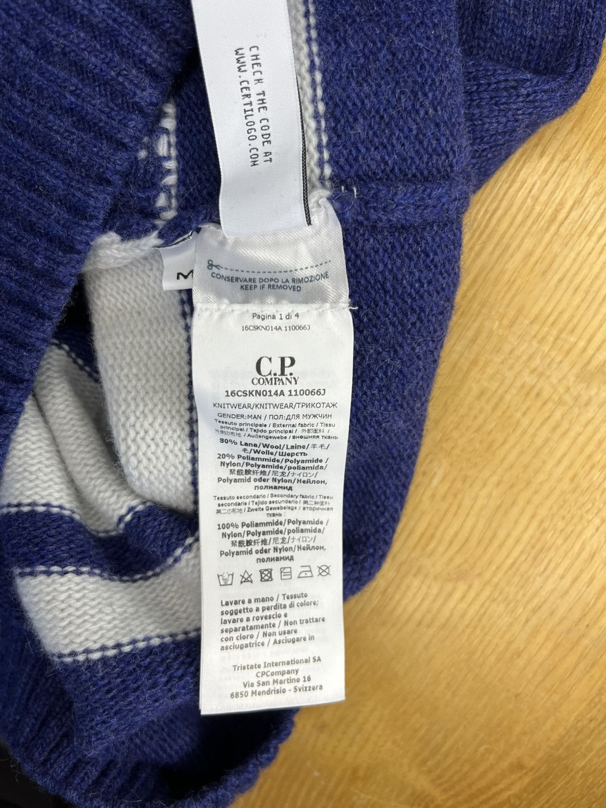 C.P. Company × Palace Palace / C.P. Company - Funnel Neck Knit Size US M / EU 48-50 / 2 - 5 Thumbnail