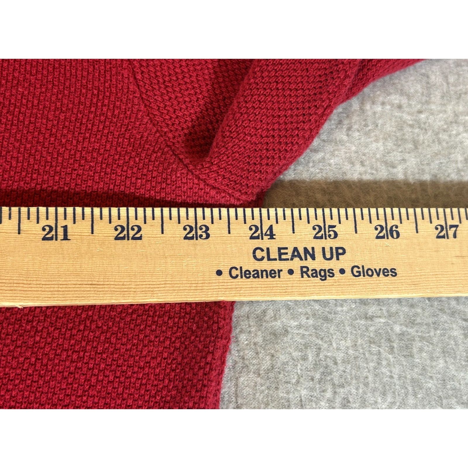 Polo Ralph Lauren Polo Ralph Lauren Sweater Mens XL Red Knit Collared Pullover Cotton Preppy Size US XL / EU 56 / 4 - 4 Thumbnail