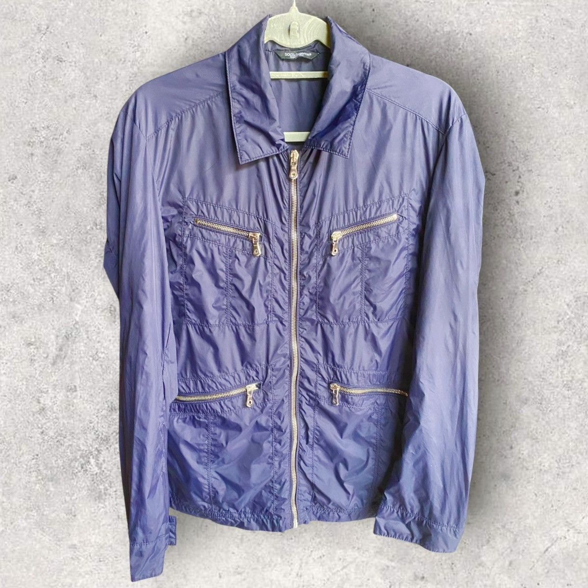 Dolce & Gabbana 2000’S Dolce & Gabbana Nylon Zip Jacket Size US S / EU 44-46 / 1 - 1 Thumbnail