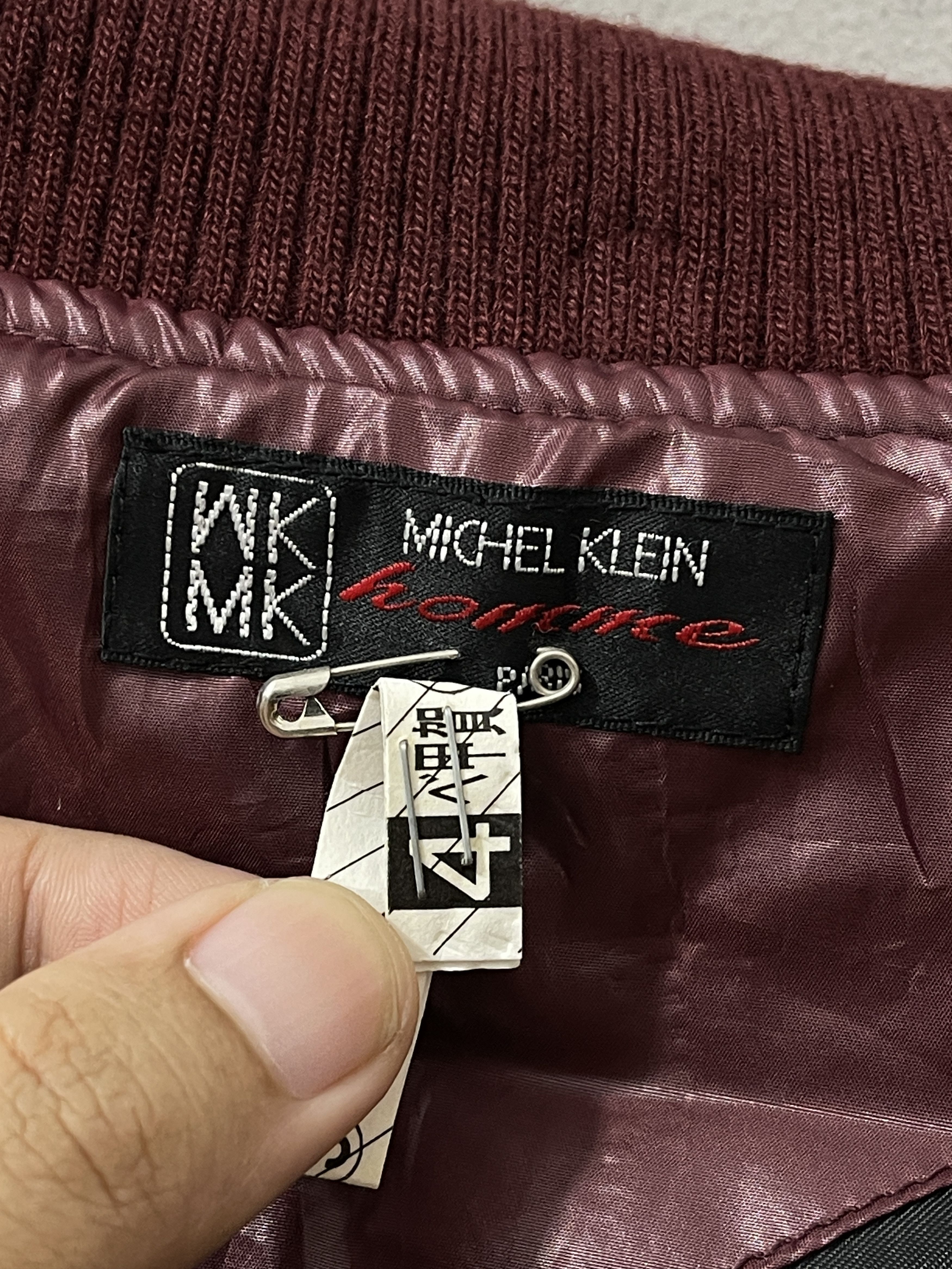 Japanese Brand 2000s Michel Klein Homme Fur Puffer Vkei Style Jacket Size US M / EU 48-50 / 2 - 3 Thumbnail