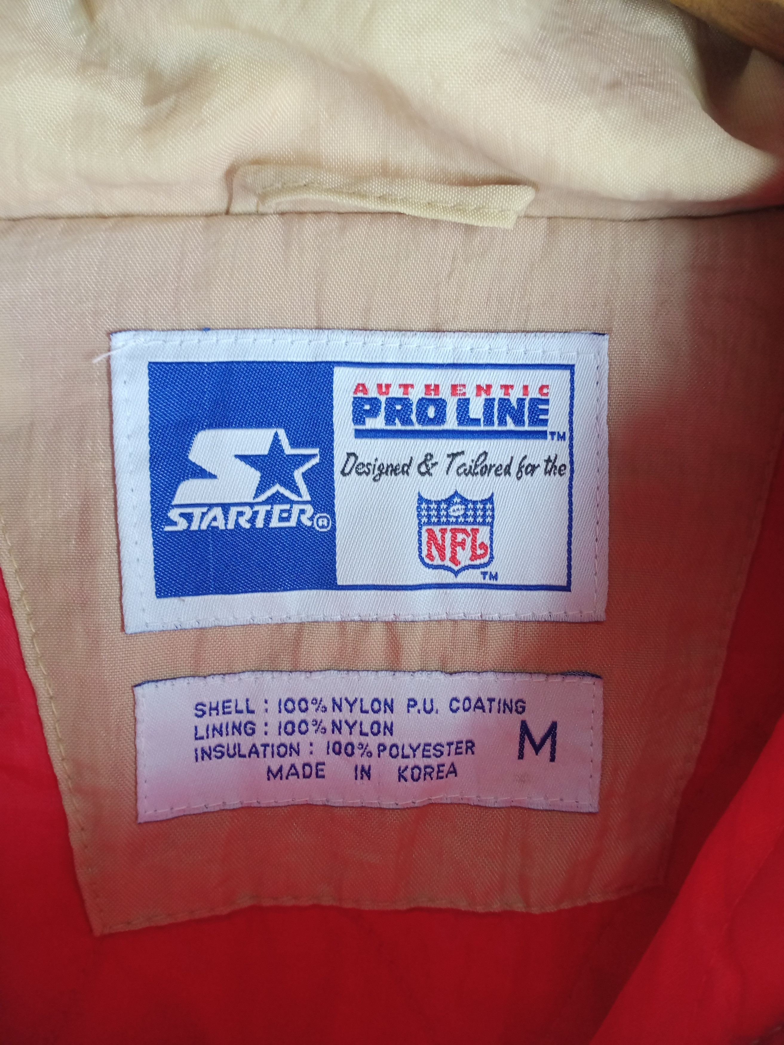 NFL Rare Vintage 90s San Francisco 49ers Starter NFL Jacket Size US M / EU 48-50 / 2 - 6 Thumbnail