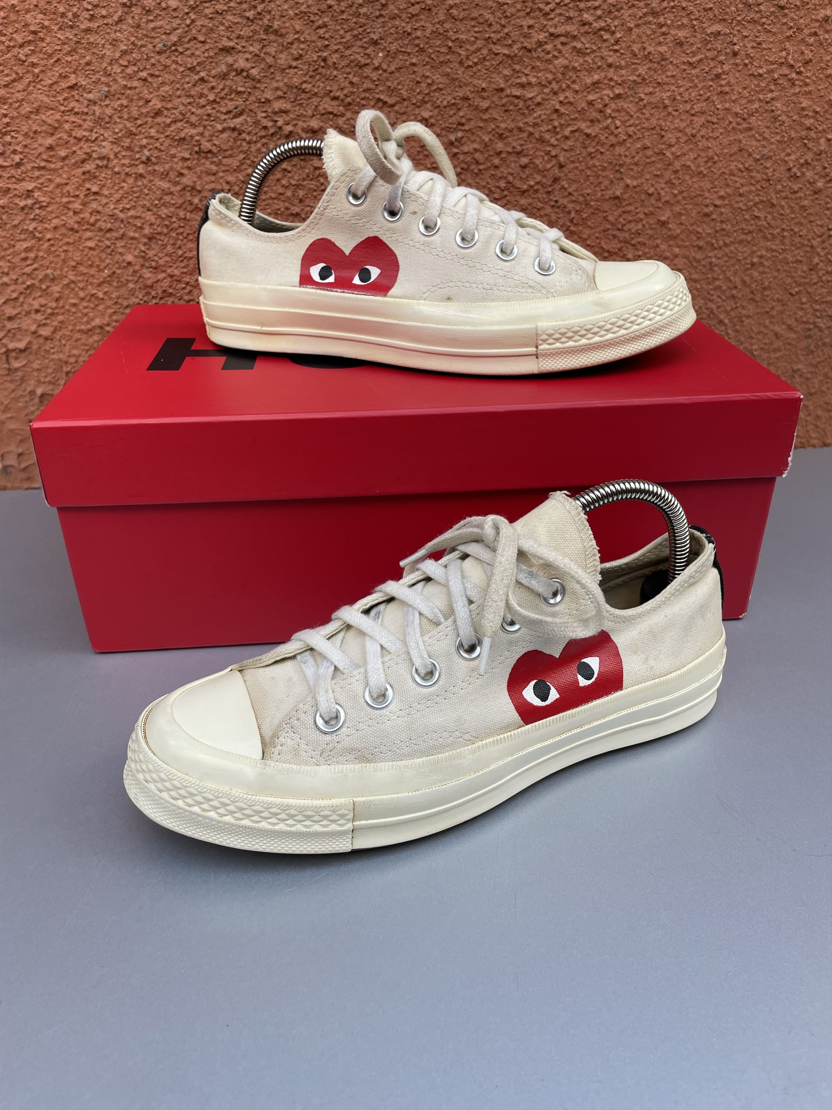 Comme des Garcons × Converse Rare Converse Comme Des Garçon all star shoes Size US 6 / EU 39 - 4 Thumbnail