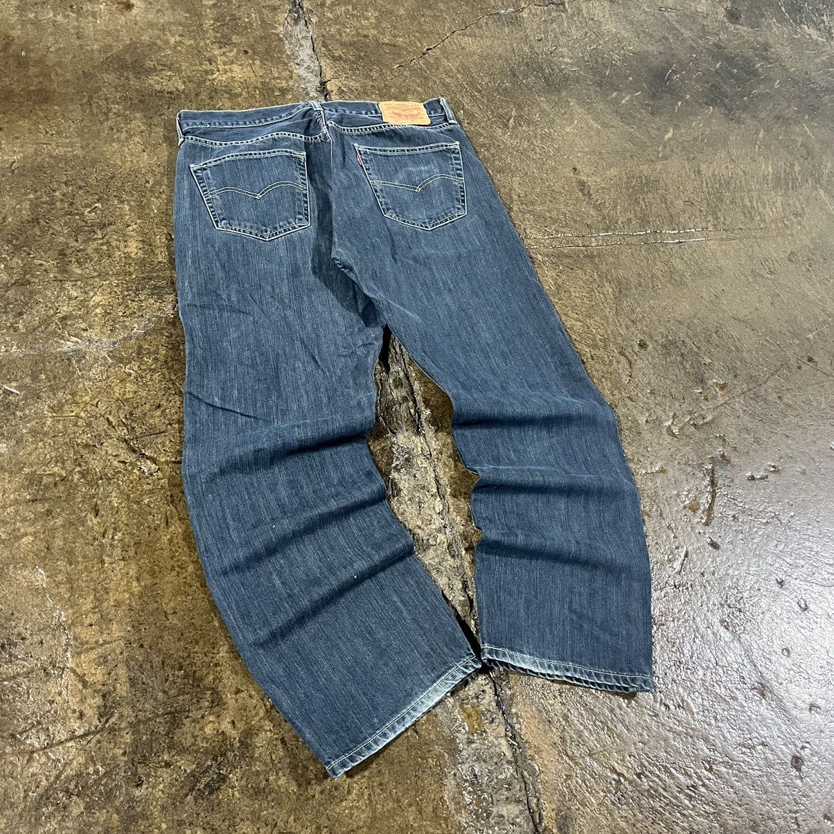 Levi's × Vintage Crazy Vintage Y2K Levi's 501 Button Fly Essential Jeans Size US 36 / EU 52 - 3 Thumbnail