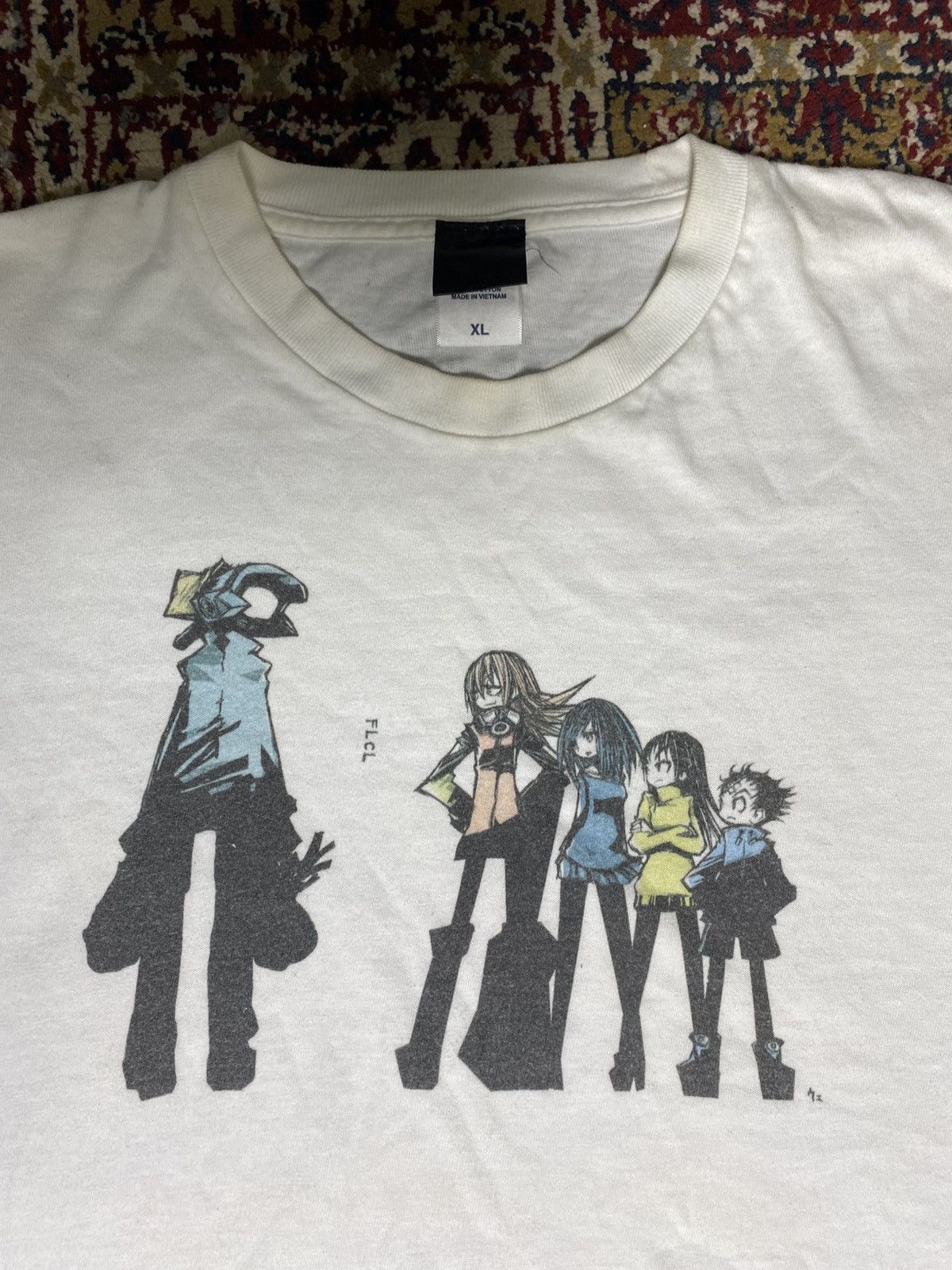 Anime Rare Fooly Cooly FLCL Anime Manga vintage Shirt Size US XL / EU 56 / 4 - 1 Thumbnail