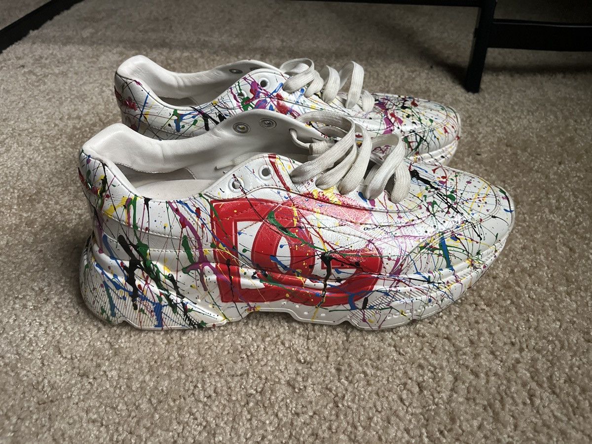 Dolce & Gabbana Paint spatter Size US 12 / EU 45 - 4 Thumbnail