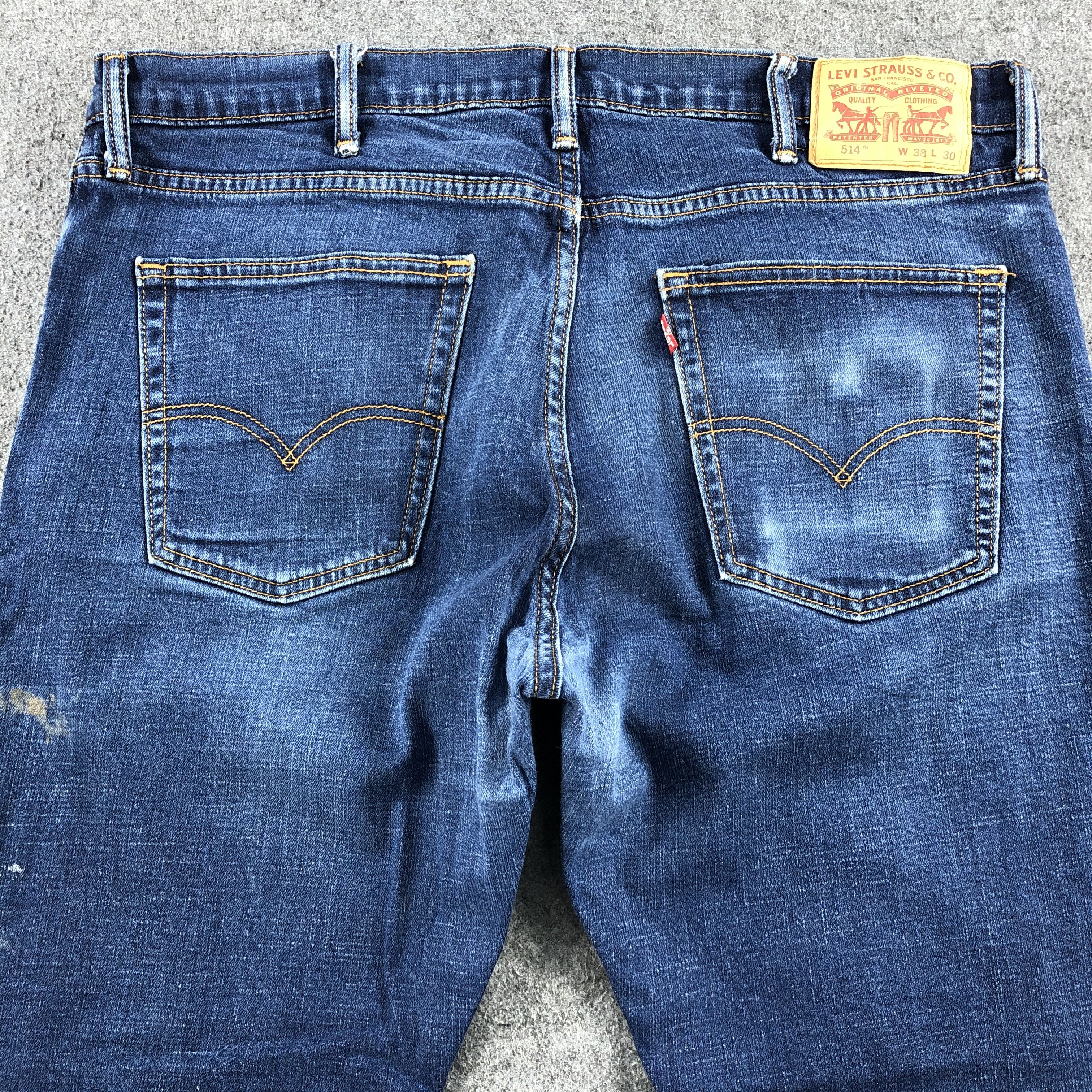 Levi's Vintage Blue Wash Levis 514 Jeans-J1392 Size US 39 - 4 Thumbnail