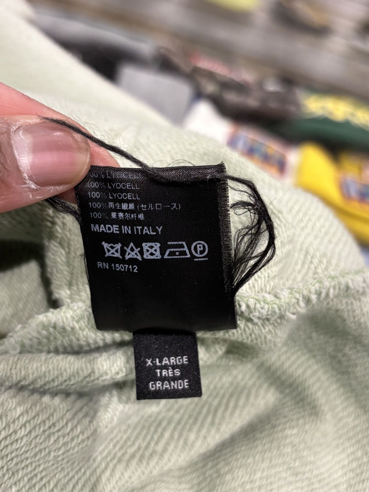 Amiri Amiri MA Logo Hoodie Sage Green Size: XL Size US XL / EU 56 / 4 - 9 Thumbnail