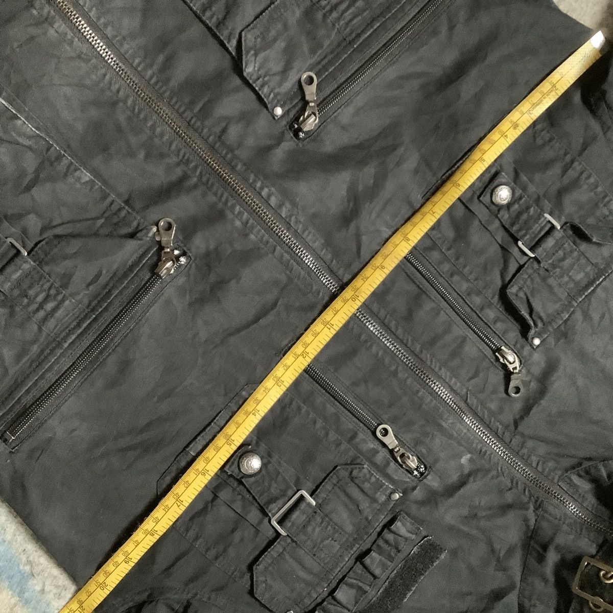 14th Addiction 2000's BarebackRealdress Multipocket Bondage Jacket Size US L / EU 52-54 / 3 - 12 Thumbnail