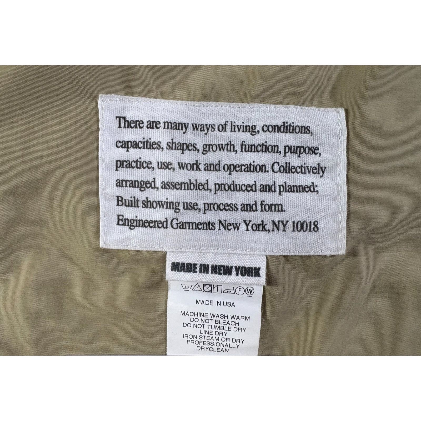 Engineered Garments Engineered Garments Highland Parka mod coat sz L color Sand Size US L / EU 52-54 / 3 - 3 Thumbnail