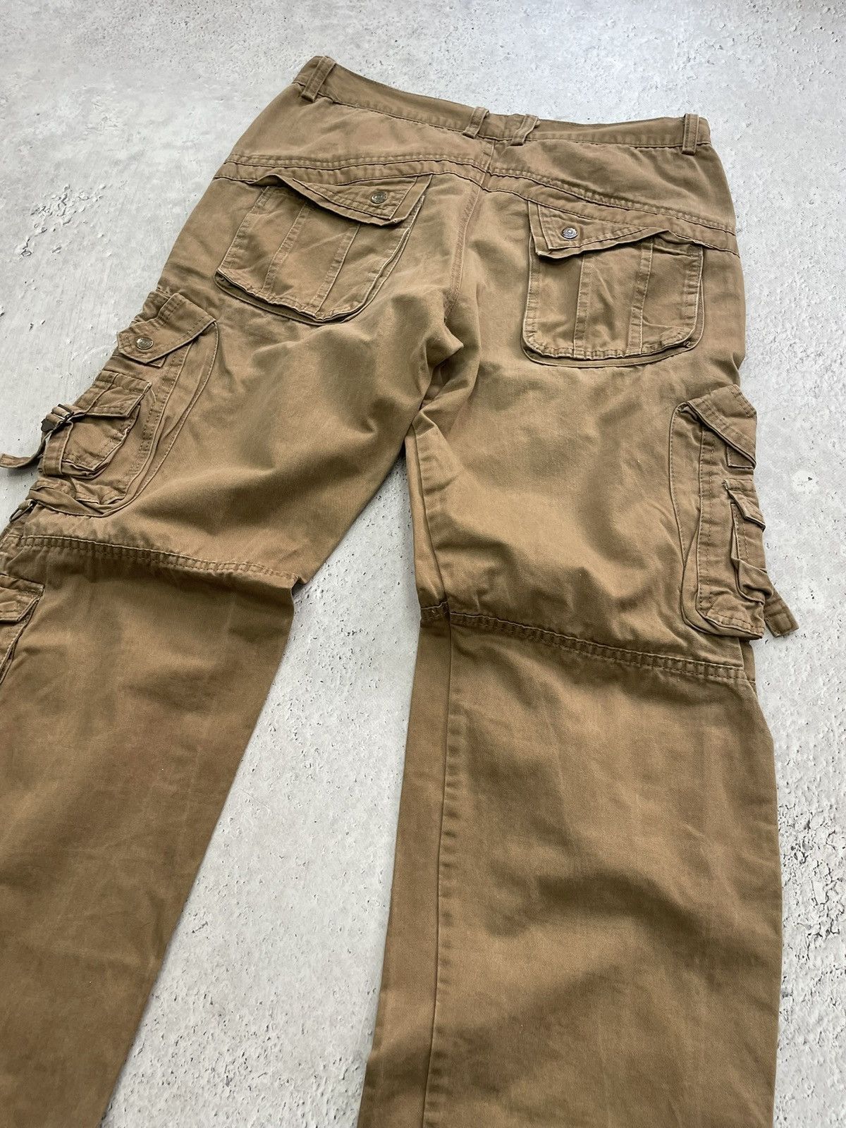 Diesel Baggy cargo y2k distressed Junya watanabe pants retro style Size US 32 / EU 48 - 11 Thumbnail