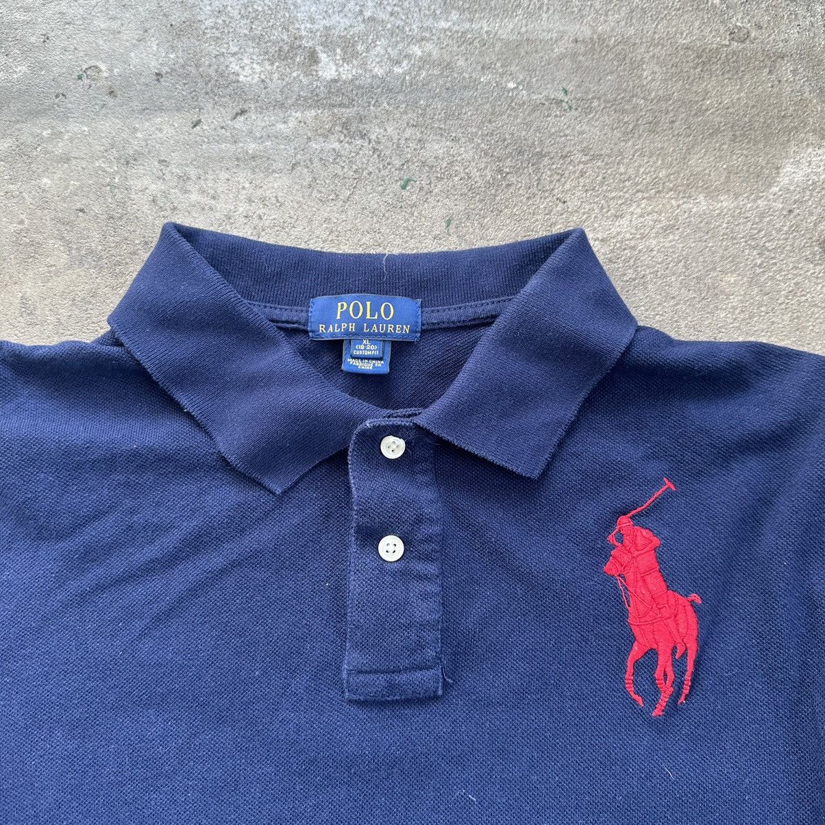 Polo Ralph Lauren Vintage Polo Ralph Lauren Rugby Long Sleeve Y2K Hype Size US S / EU 44-46 / 1 - 6 Thumbnail