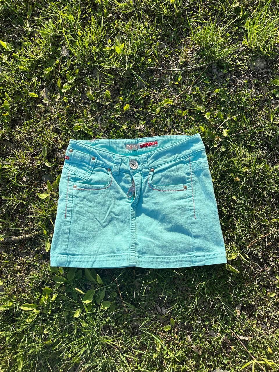 Japanese Brand × Miss Sixty Crazy Vintage Miss Sixty Mini Skirt Size 27" / US 4 / IT 40 - 2 Thumbnail