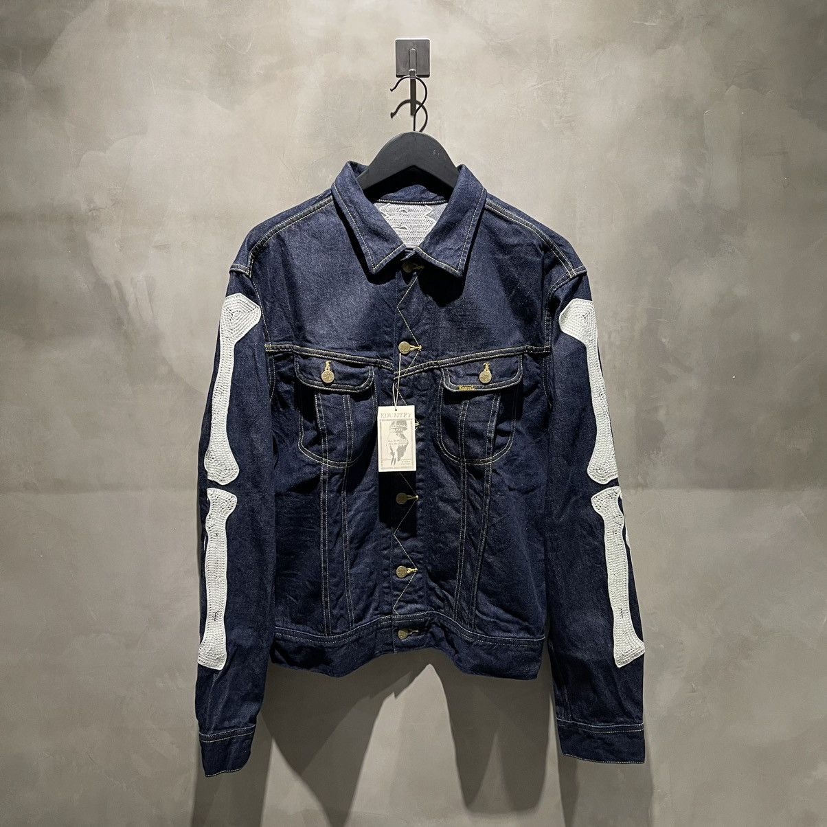 Kapital Kapital Bone 11.5oz Denim Jacket 46 Size US L / EU 52-54 / 3 - 1 Thumbnail