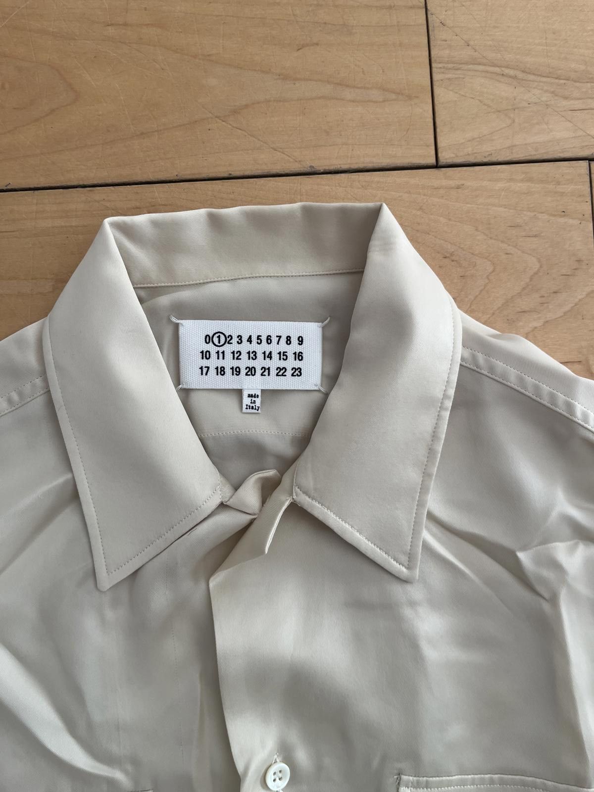 Maison Margiela NWT - Maison Margiela 4 stitch Satin Shirt Size S / US 4 / IT 40 - 3 Thumbnail