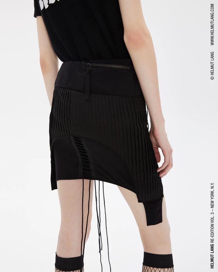 Helmut Lang Helmut Lang size 018Re-edition 03aw pilot rope skirt 2501-N Size 24" / US 00 / IT 34 - 3 Thumbnail