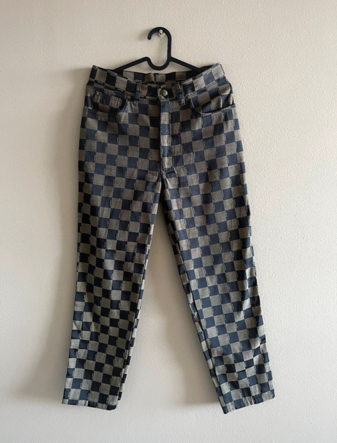 Fendi Vintage Fendi Zucca Monogram Jeans Pants Size US 31 - 1 Thumbnail
