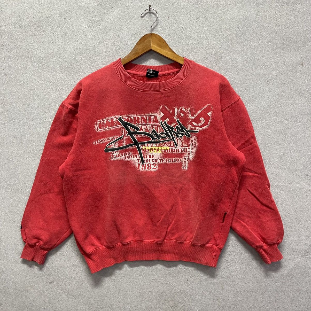 Vintage Bad Boy California USA Crewneck Sweatshirt – Red (L) Size US L / EU 52-54 / 3 - 1 Thumbnail