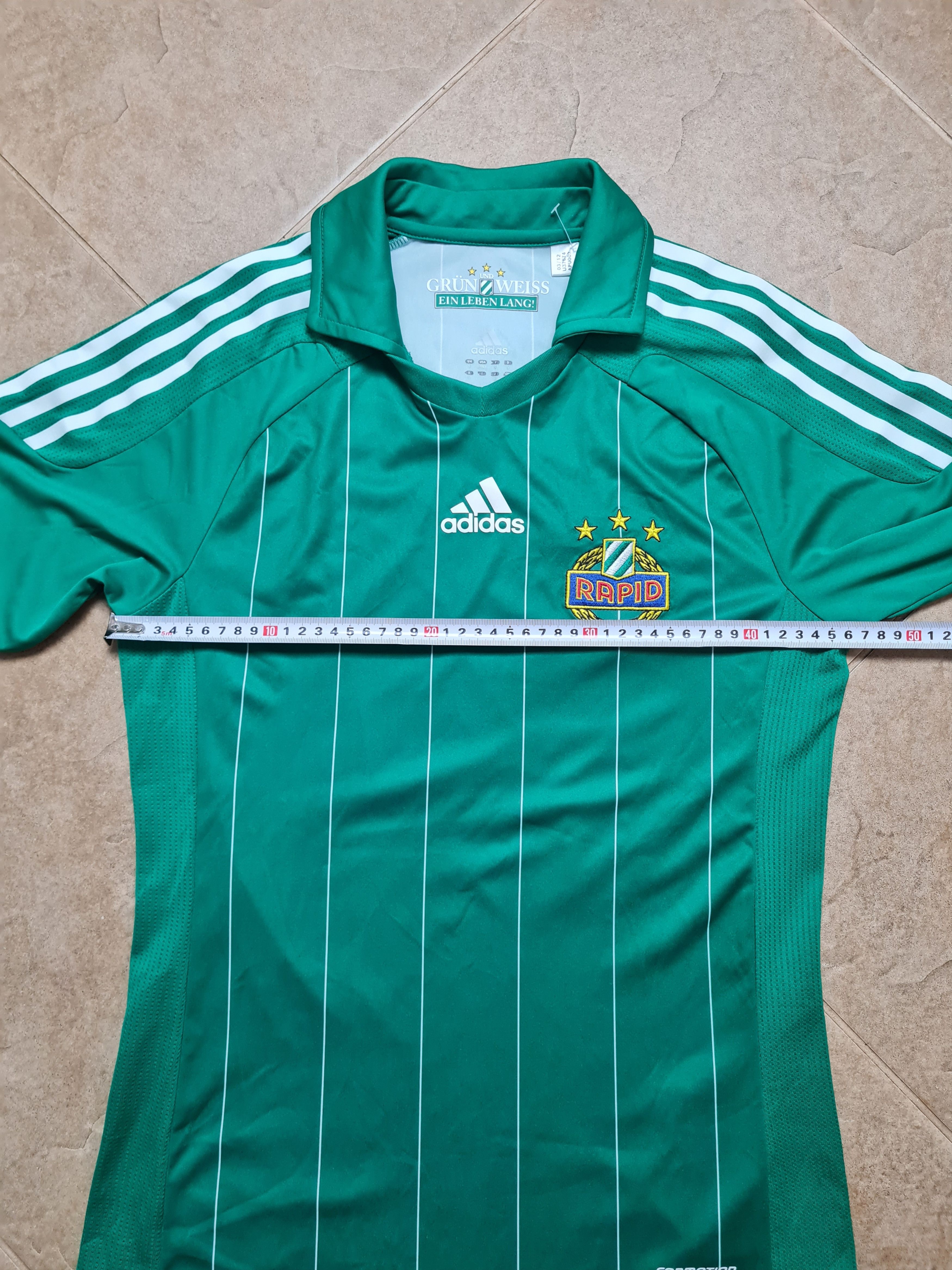 Adidas Adidas SK Rapid Wien Home Football Shirt SABITZER #24 Size US S / EU 44-46 / 1 - 12 Thumbnail
