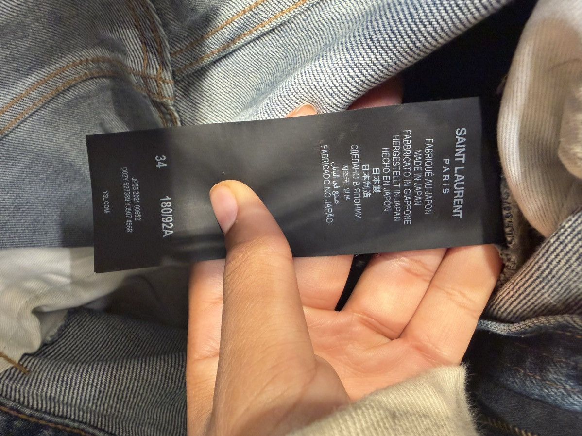 Saint Laurent Paris Saint Laurent Denim Size US 34 / EU 50 - 5 Thumbnail