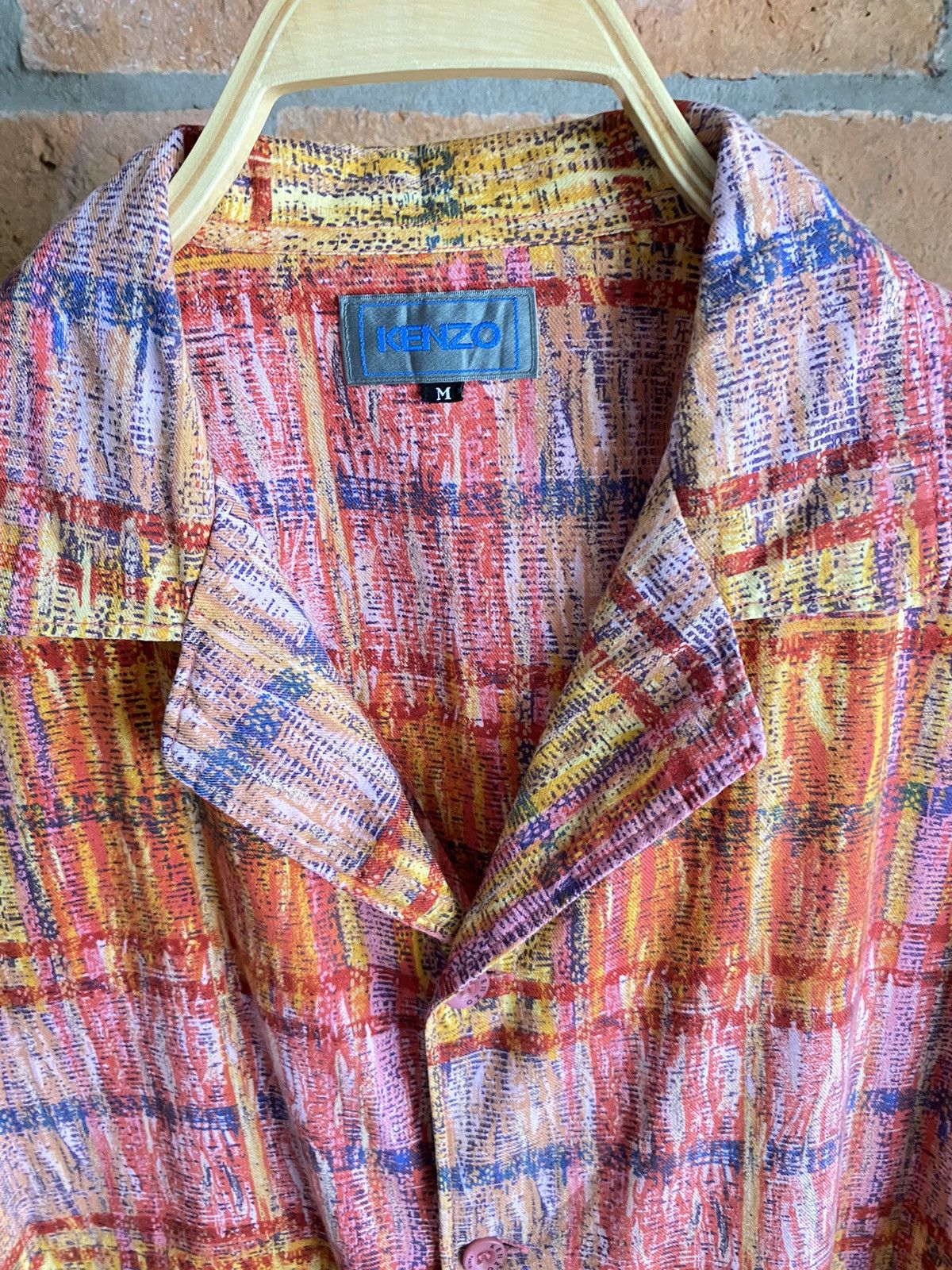 Kenzo KENZO multicolor printed shirt Size US M / EU 48-50 / 2 - 9 Thumbnail