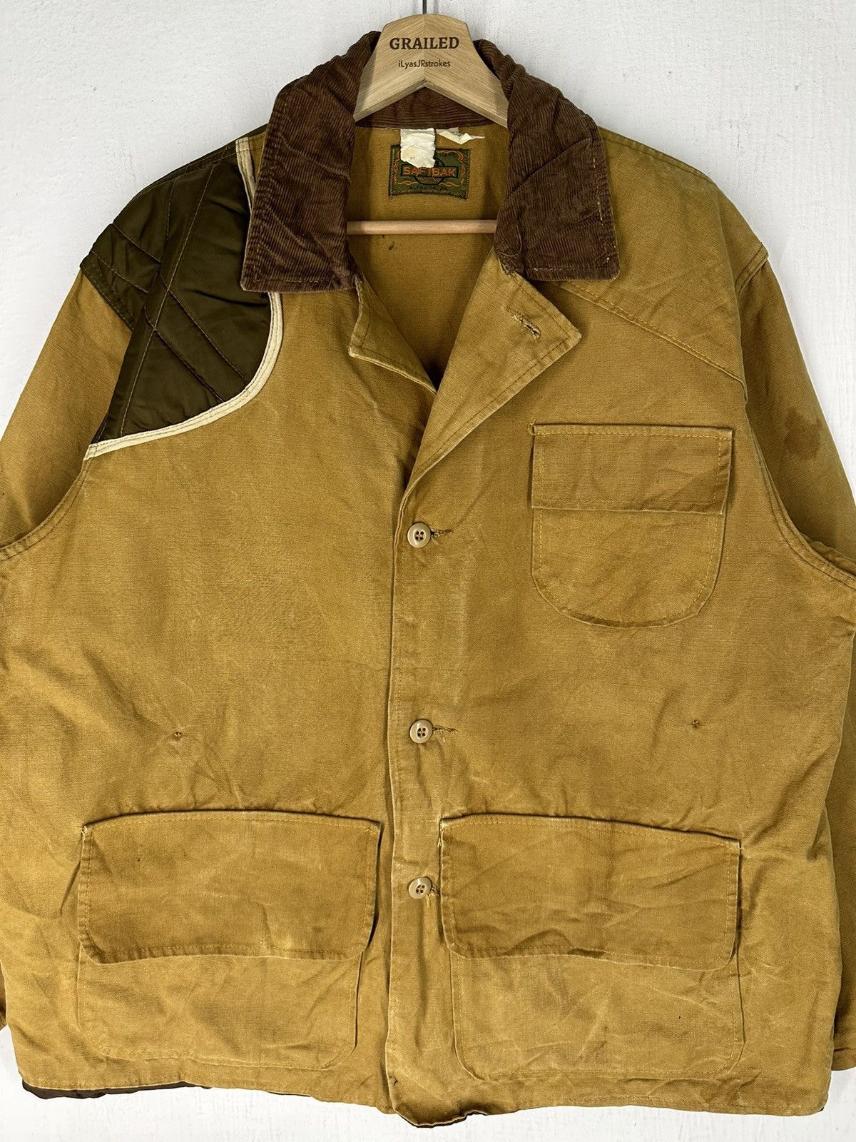 SafTbak × Vintage Vintage Saftbak Worker Tactical Hunting Jacket Size US L / EU 52-54 / 3 - 2 Thumbnail