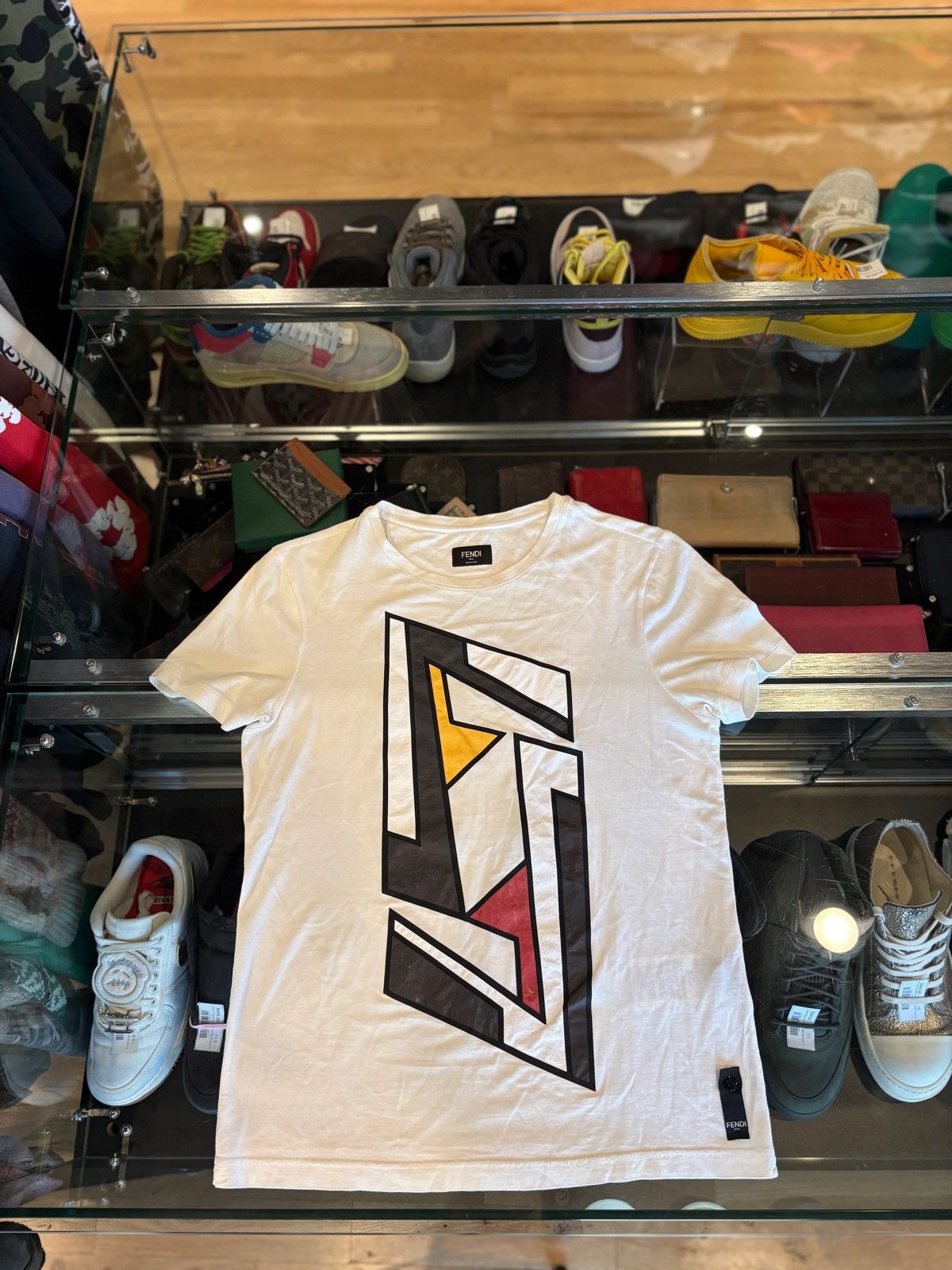 Fendi Fendi Tee White Size XS Size US XS / EU 42 / 0 - 1 Thumbnail