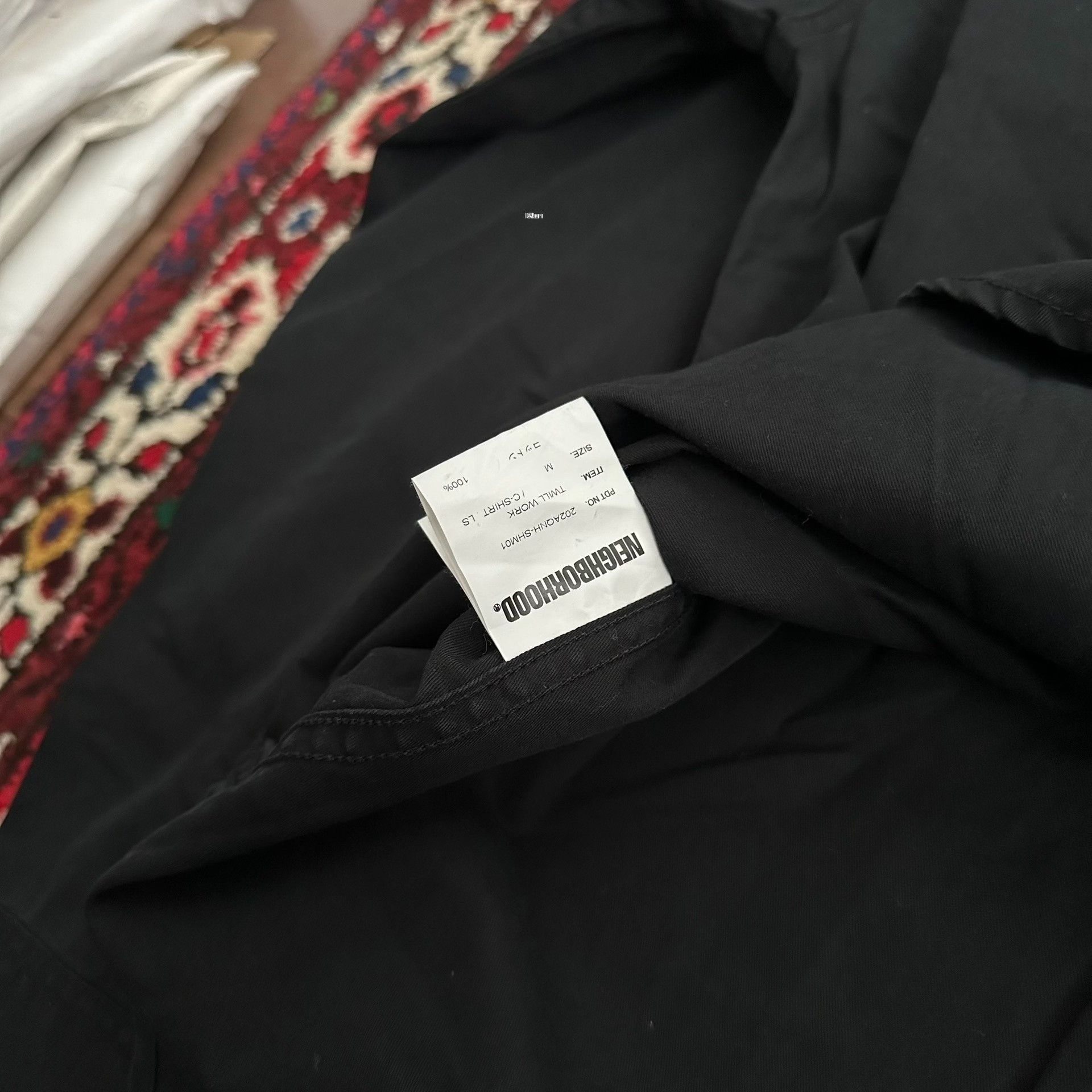 Neighborhood Neighborhood 20AW Black Shirt Size US M / EU 48-50 / 2 - 4 Thumbnail