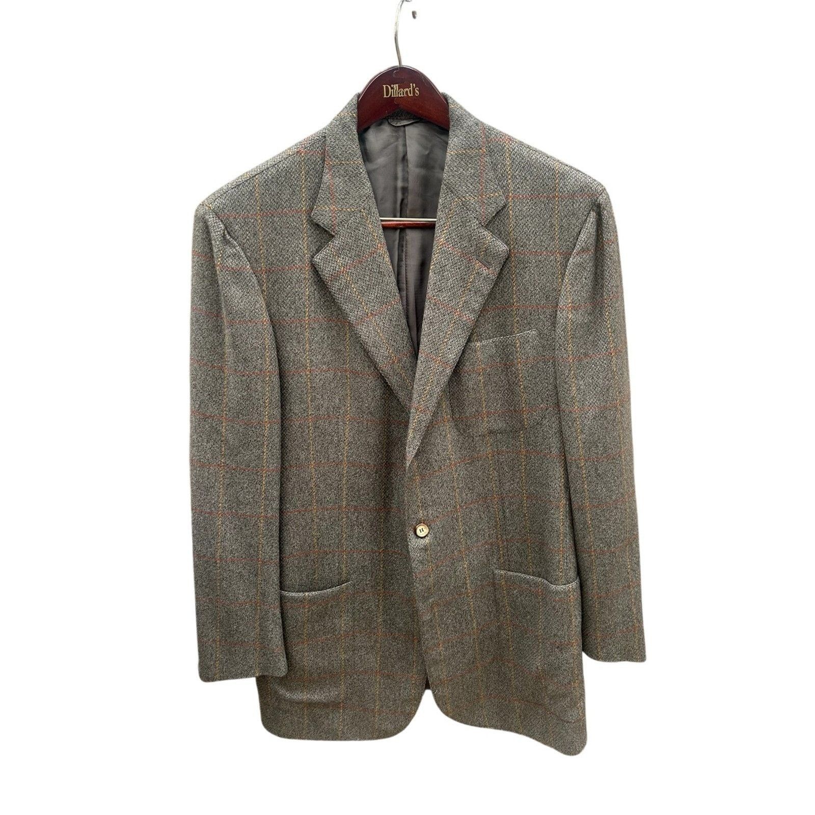 Isaia Gianluca Isaia 100% Cashmere Blazer Napoli Size 52 Size 52R - 1 Thumbnail