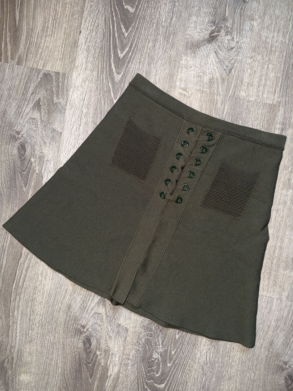 Sandro Sandro Joelle Knitted Lace Front Skirt Size 26" / US 2 / IT 38 - 1 Thumbnail