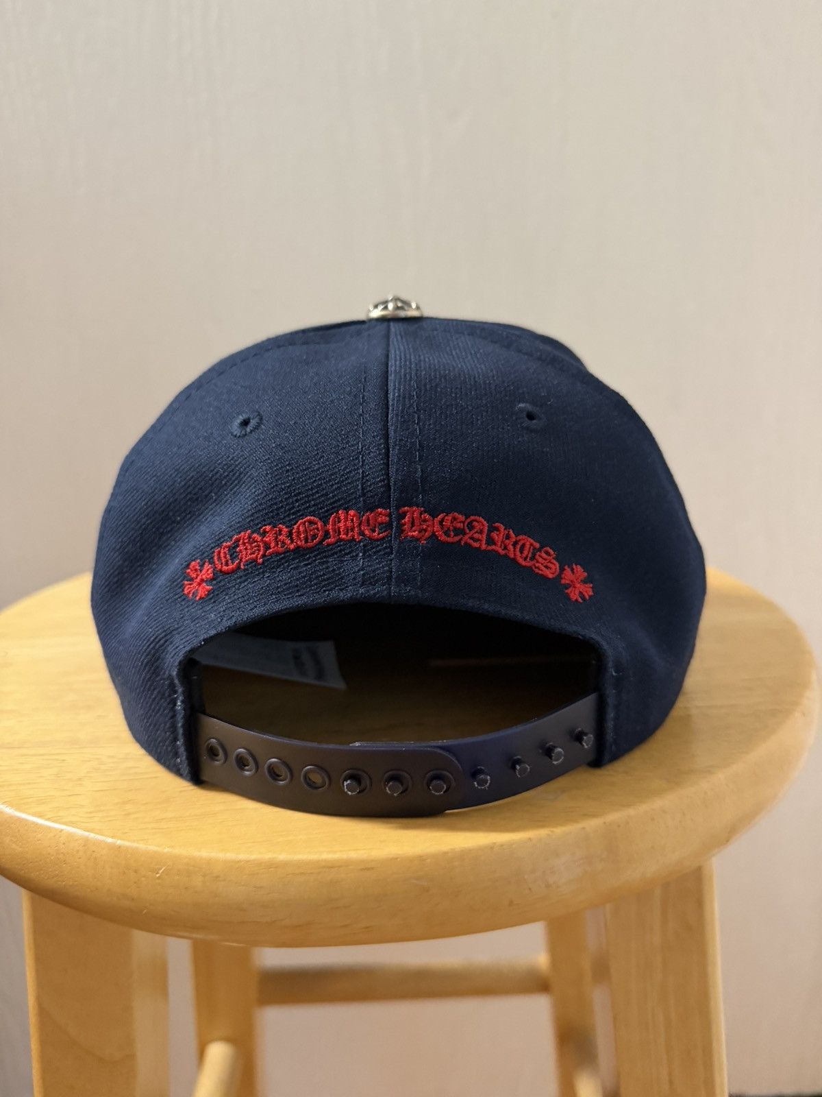 Chrome Hearts Chrome Hearts Baseball Cap Navy Size ONE SIZE - 4 Thumbnail